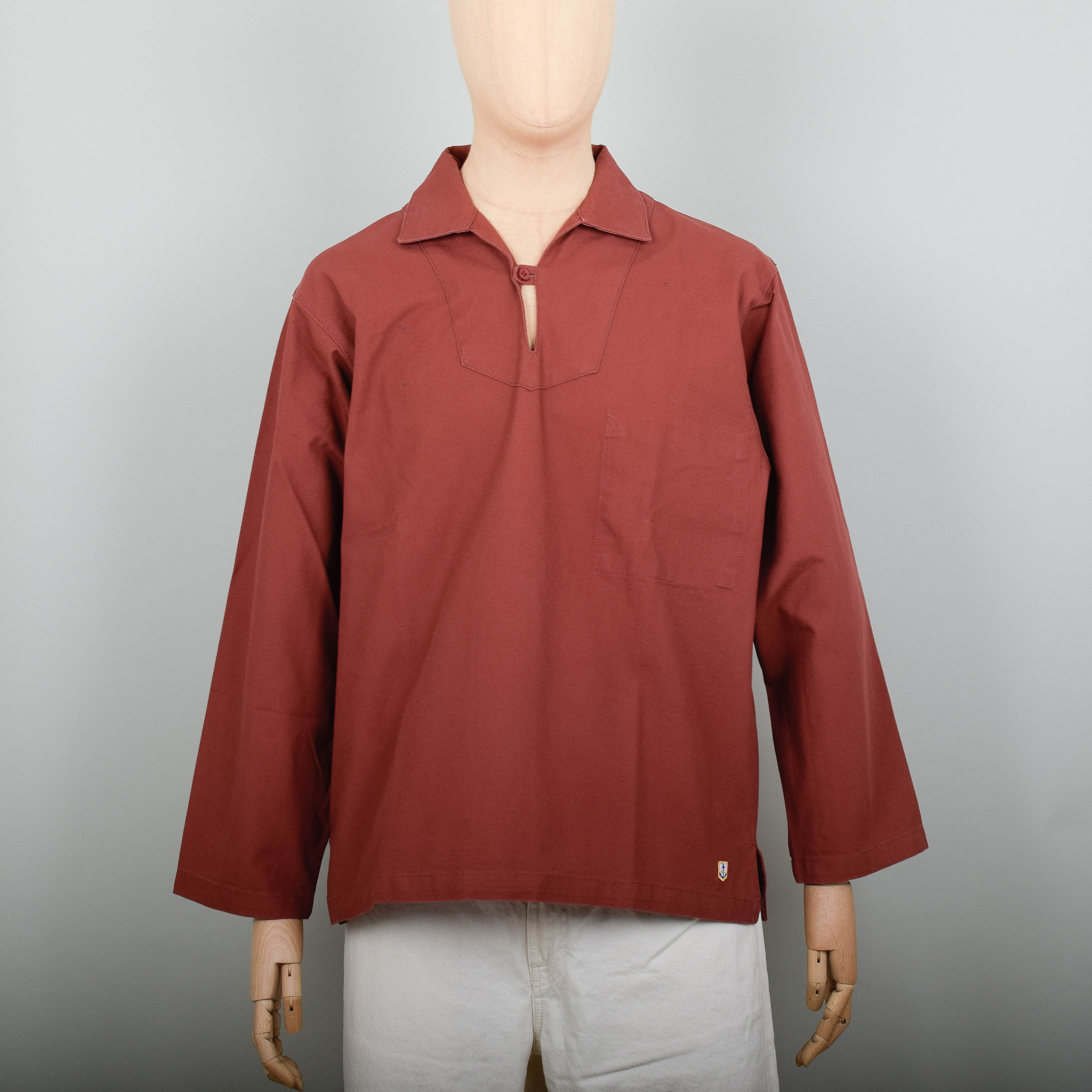 Armor Lux Fisherman Smock - Rust Red