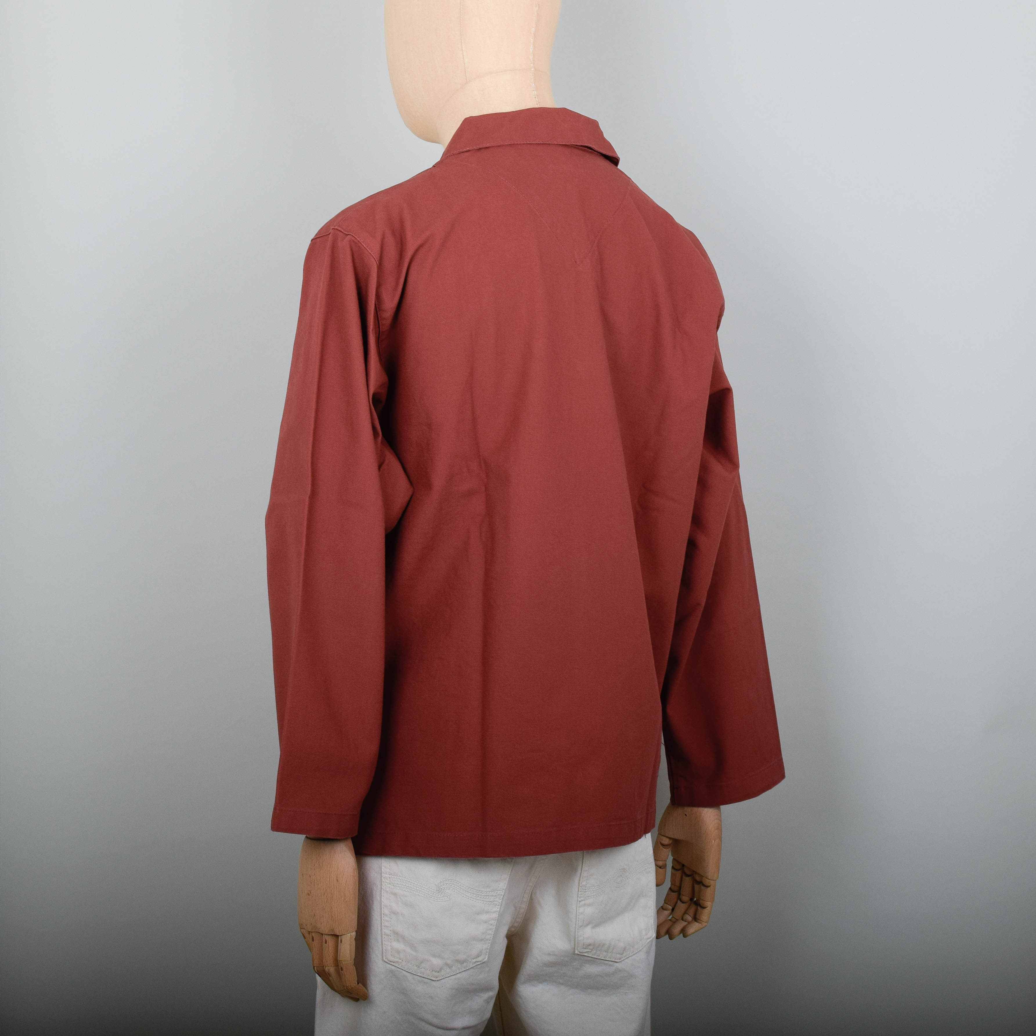 Armor Lux Fisherman Smock - Rust Red - Image 4
