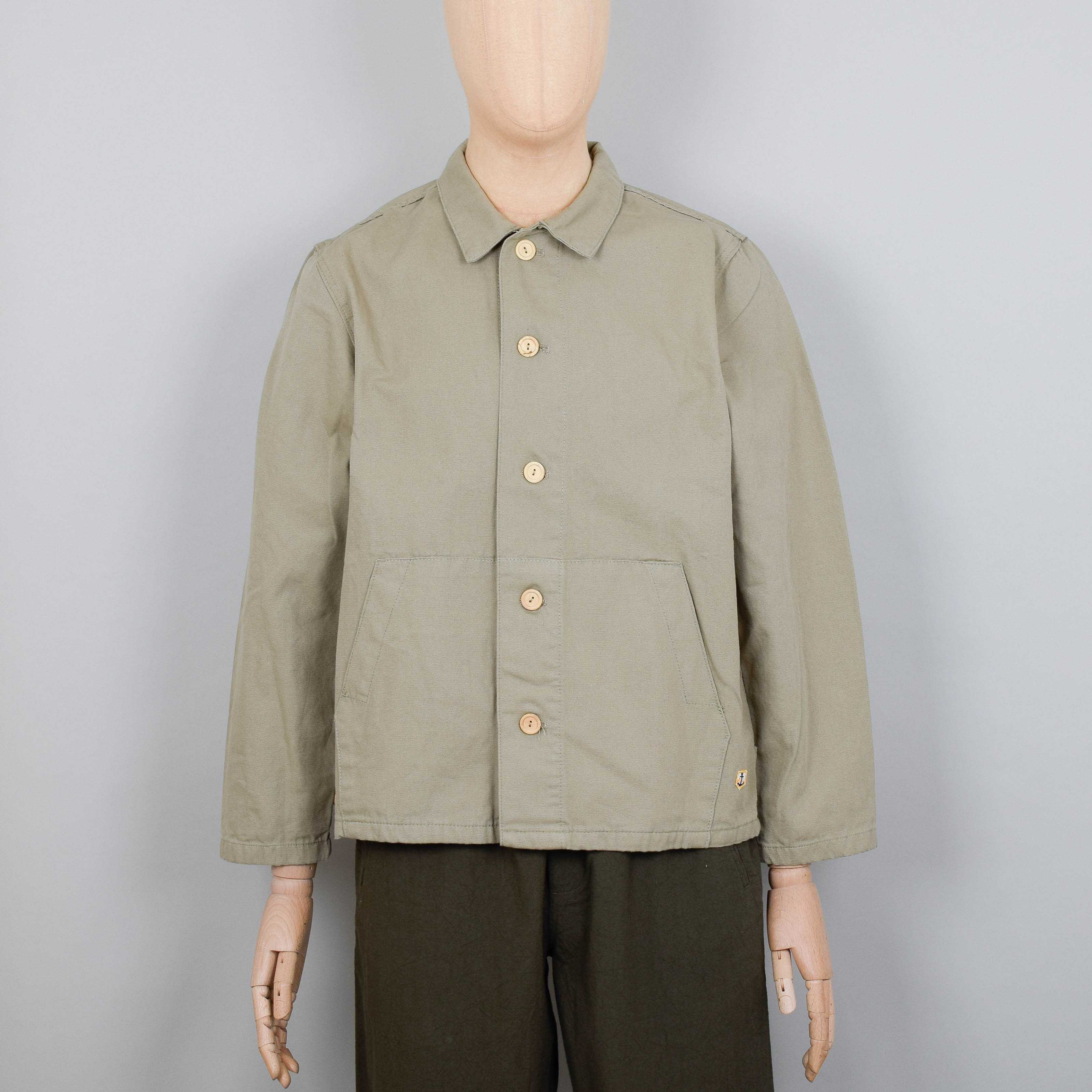 Armor Lux Fisherman's Jacket - Argile Green