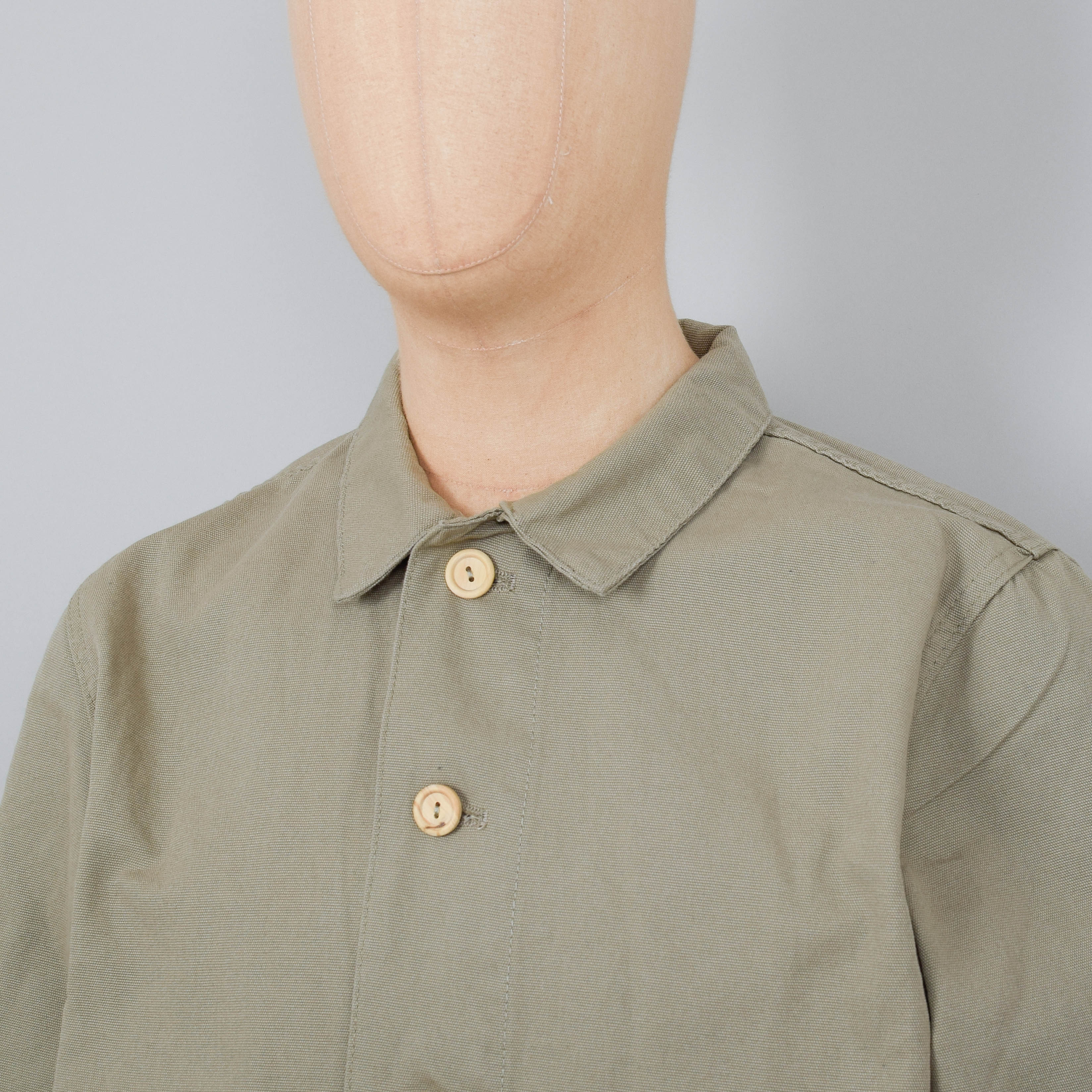 Armor Lux Fisherman's Jacket - Argile Green - Image 2