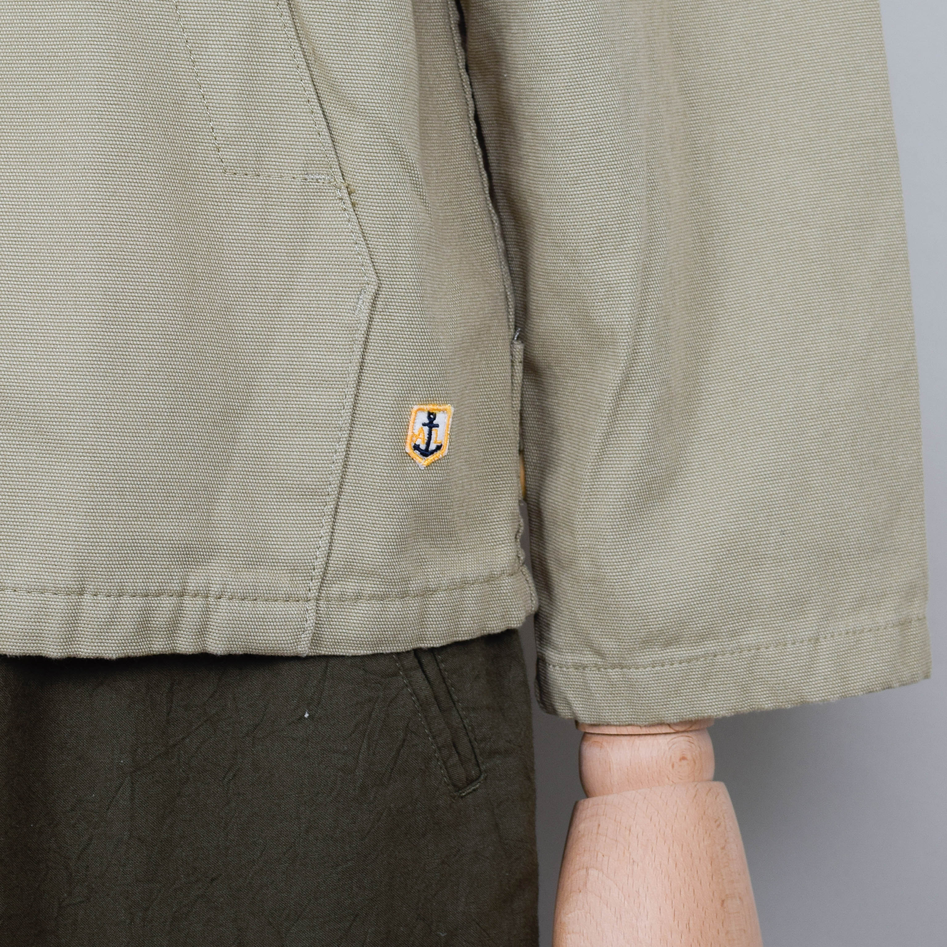 Armor Lux Fisherman's Jacket - Argile Green - Image 3