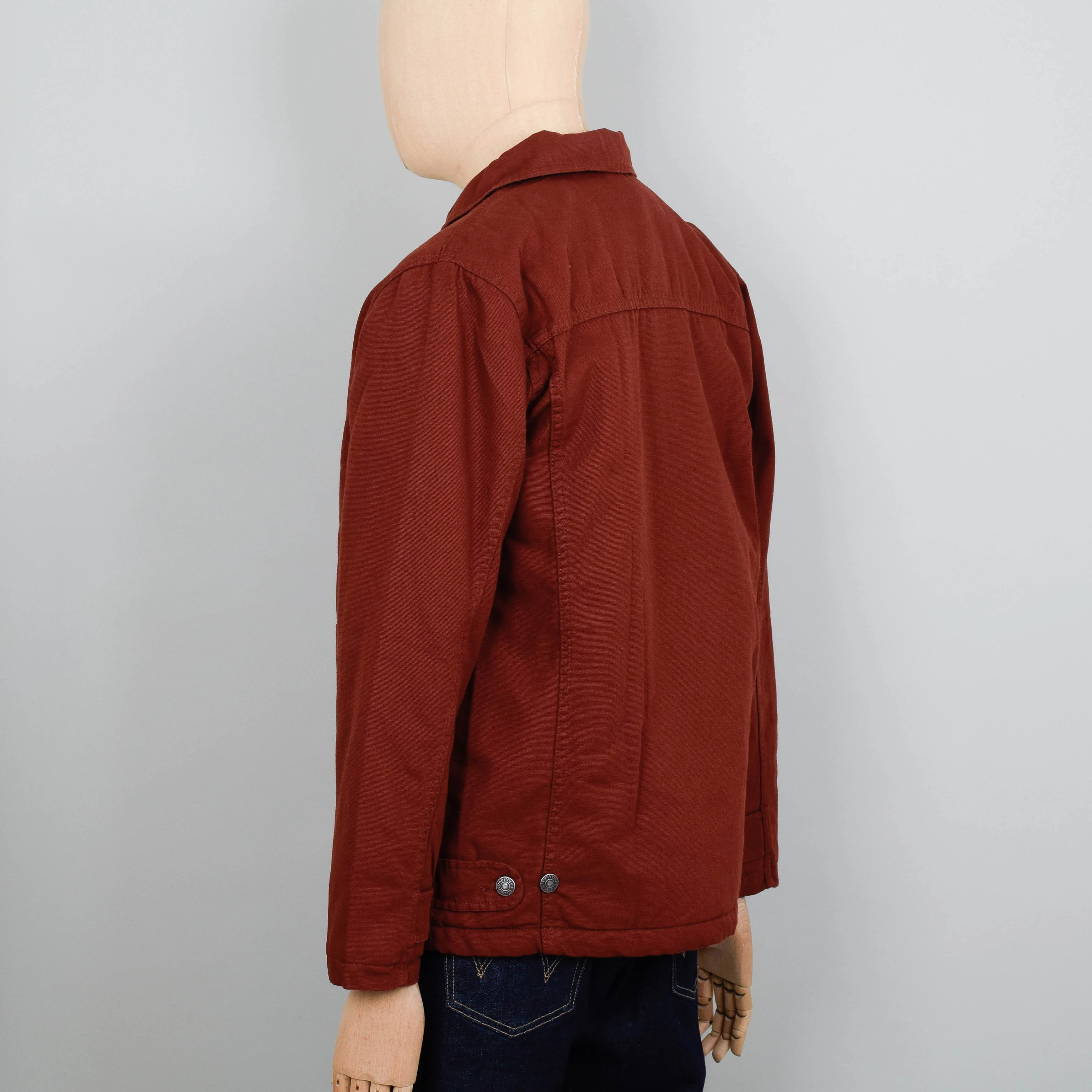 Armor Lux Heritage Jacket - Deep Paprika - Image 3