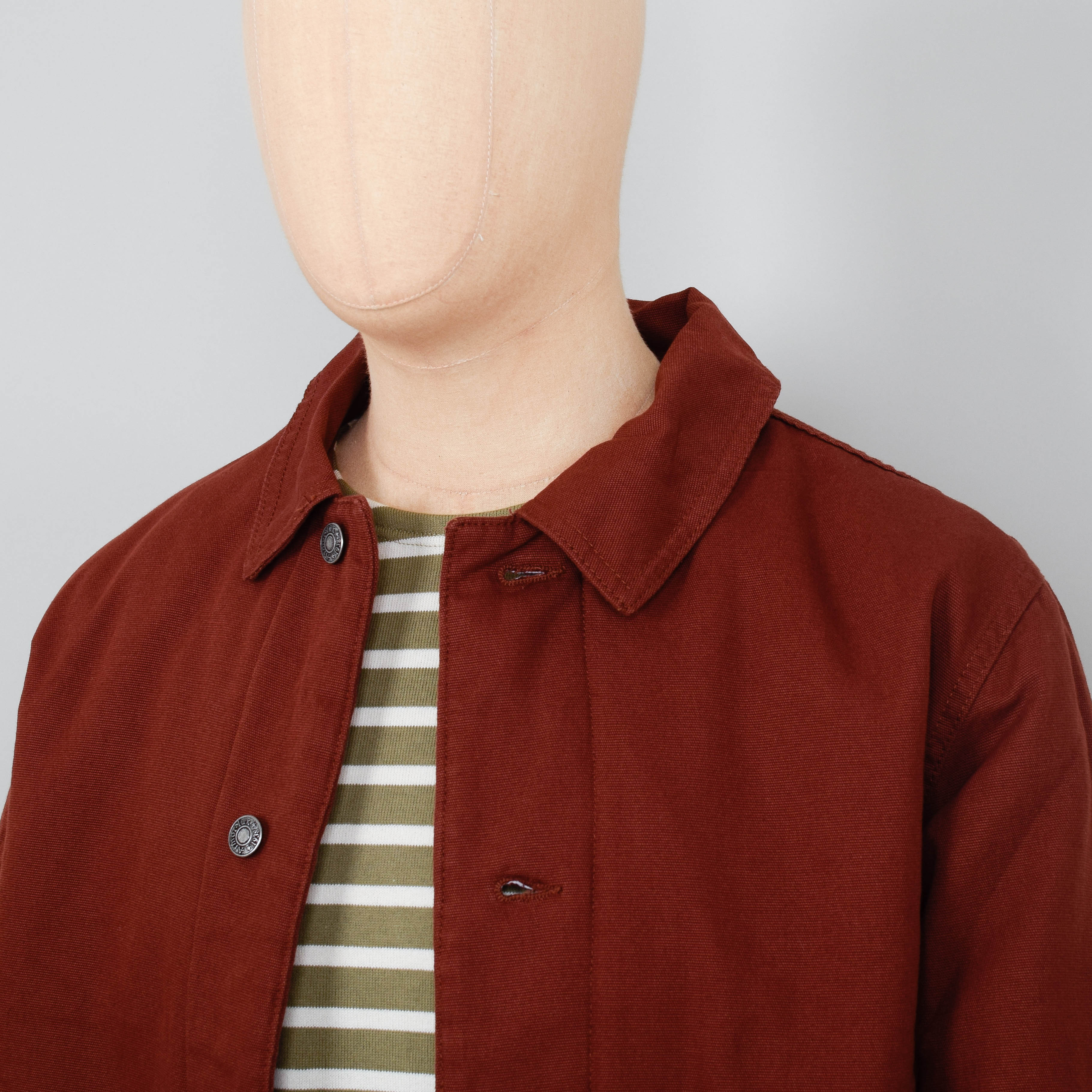 Armor Lux Heritage Jacket - Deep Paprika - Image 5
