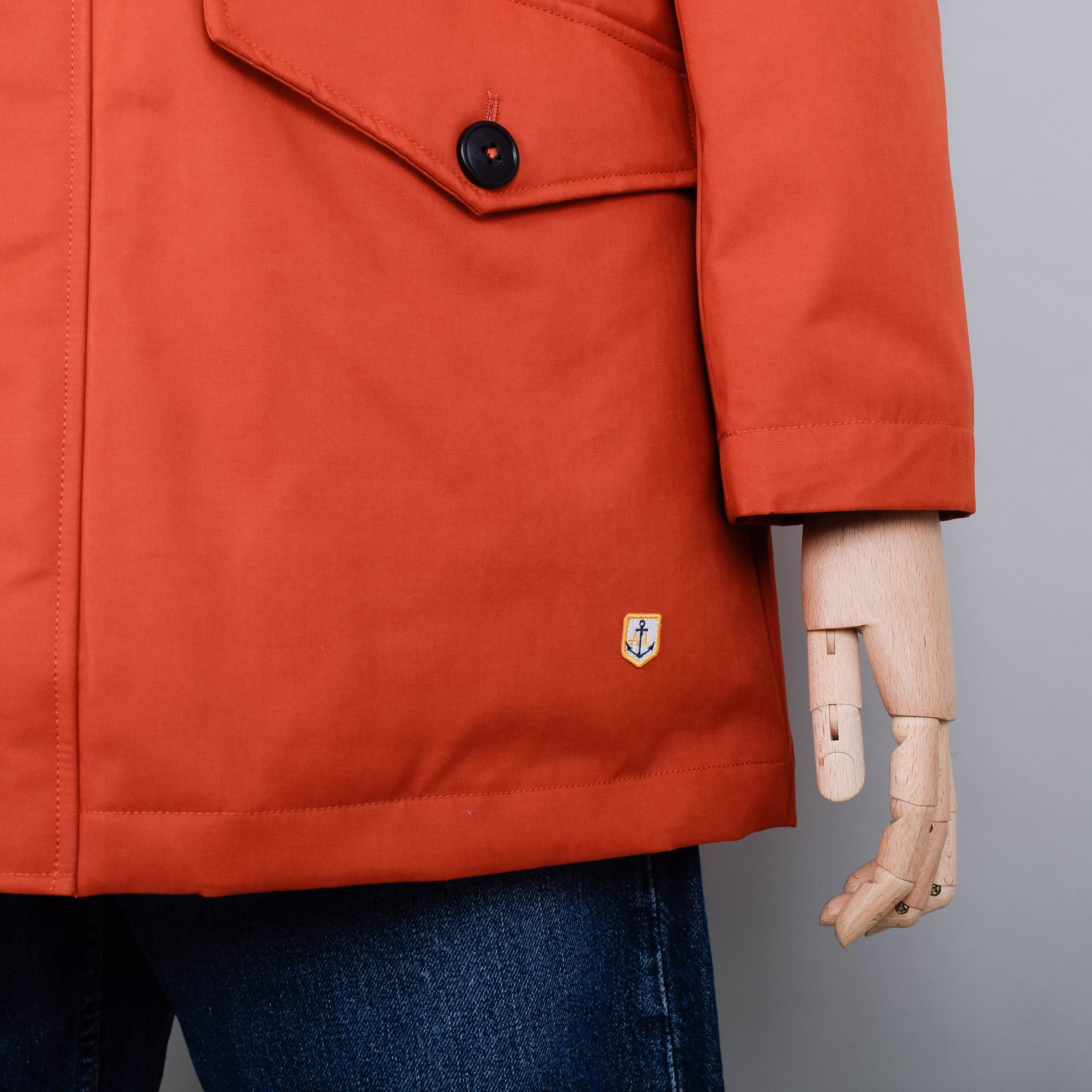 Armor Lux Heritage Parka - Tajine Orange - Image 3