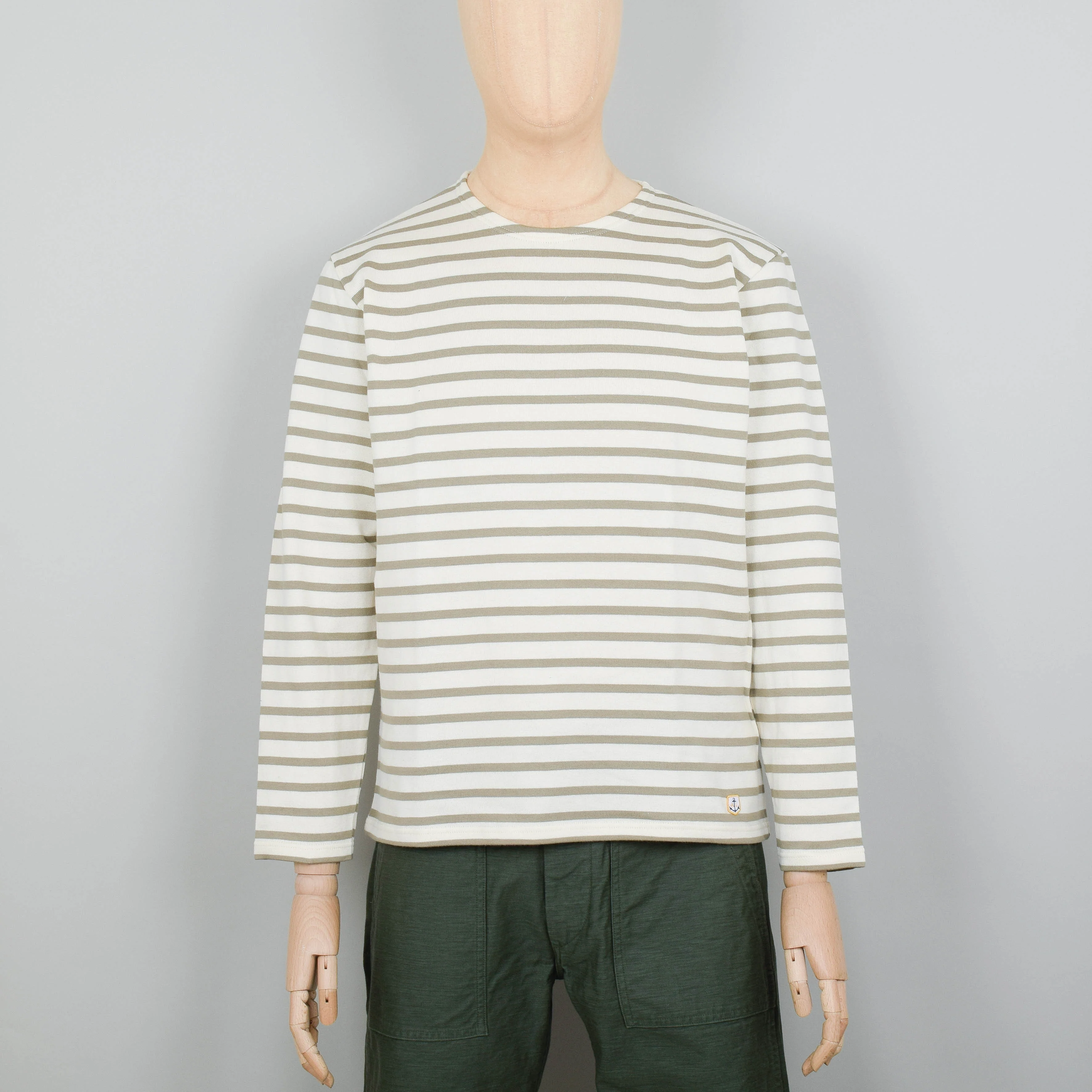 Armor Lux Mariniere Rustique Heritage Breton - Nature/Argile