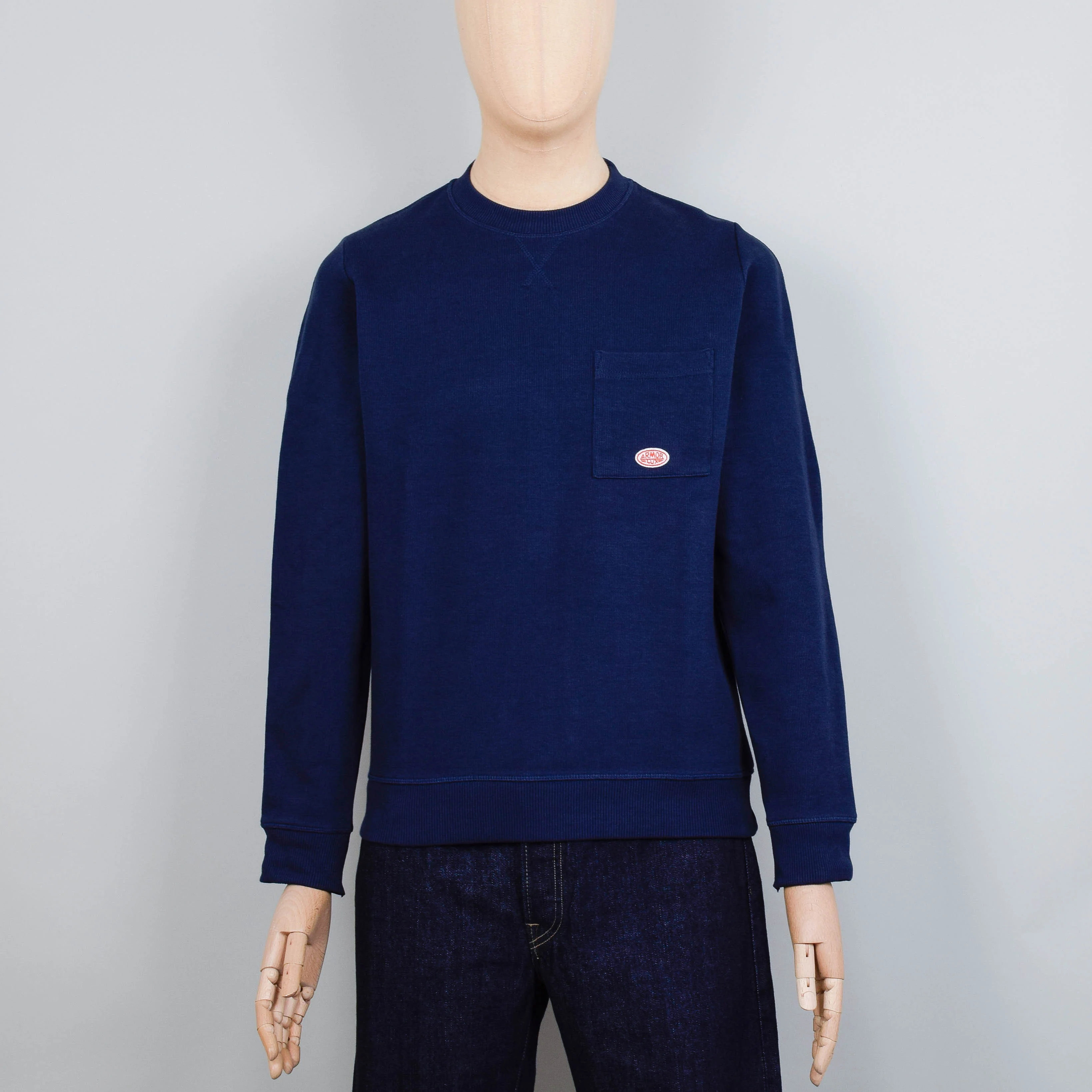 Armor Lux Sweatshirt Heritage - Marine Deep