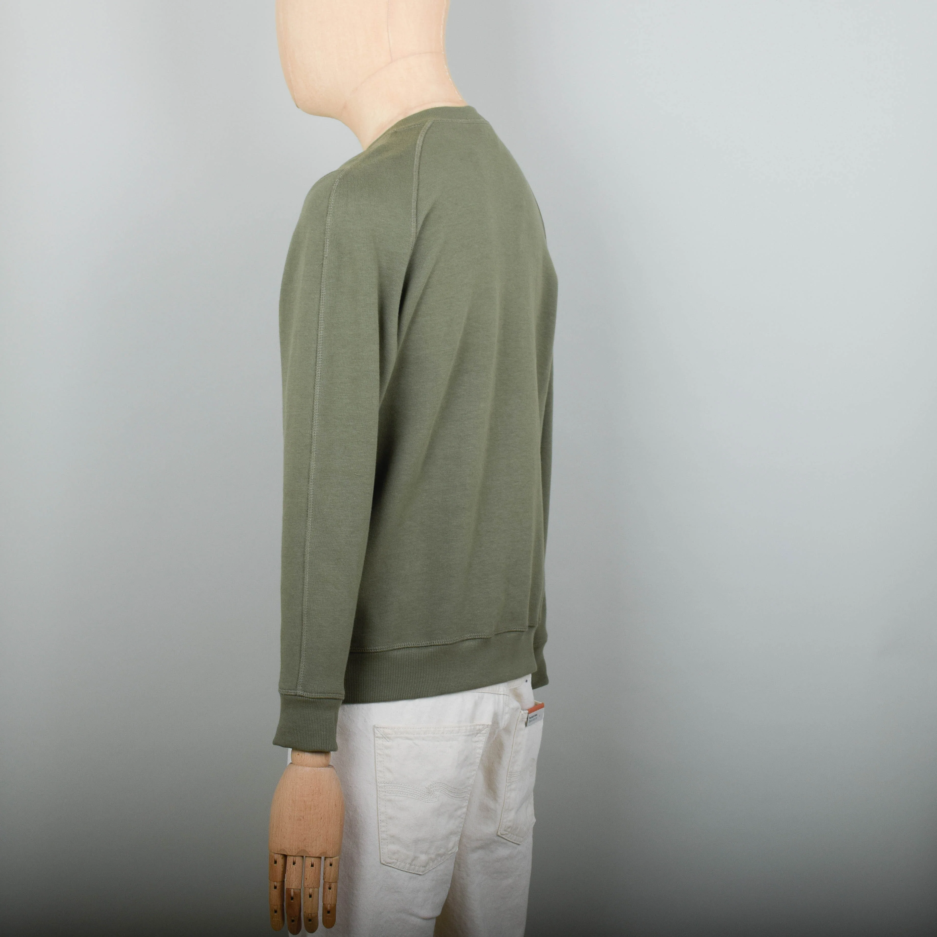 Armor Lux Sweatshirt With Pocket - Military Khaki - Image 4