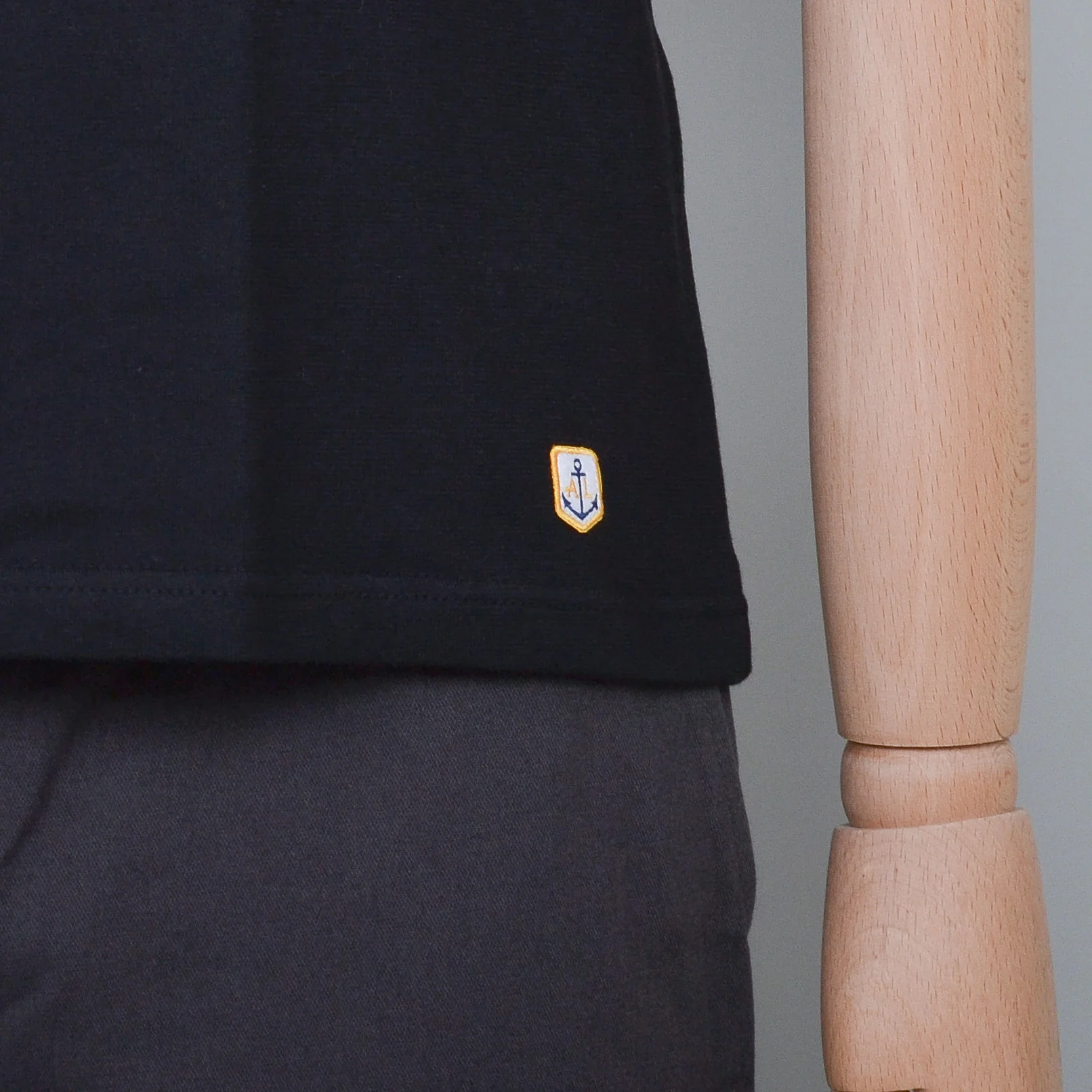 Armor Lux T-Shirt Heritage - Black - Image 3