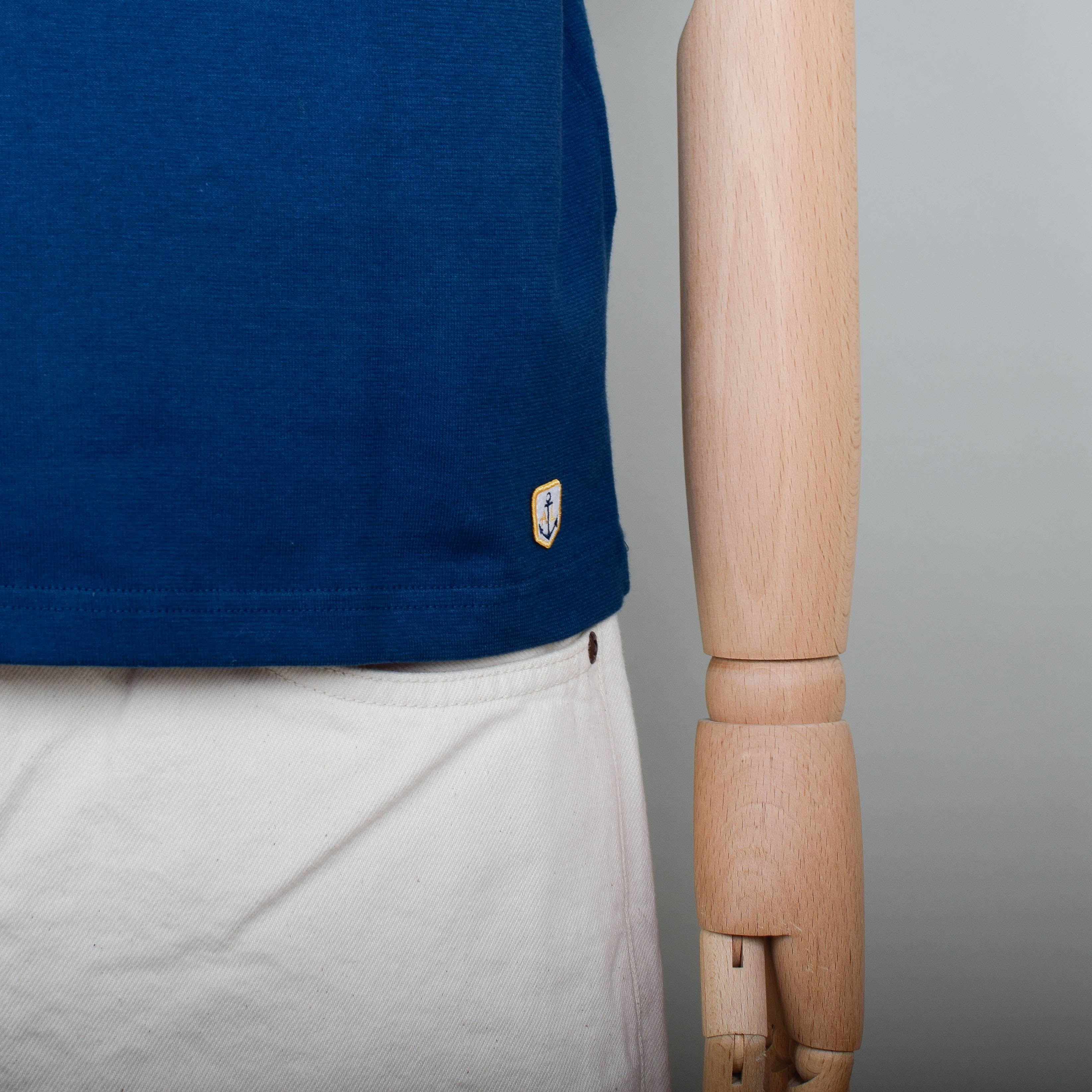 Armor Lux T.Shirt Heritage - Libeccio Blue - Image 3