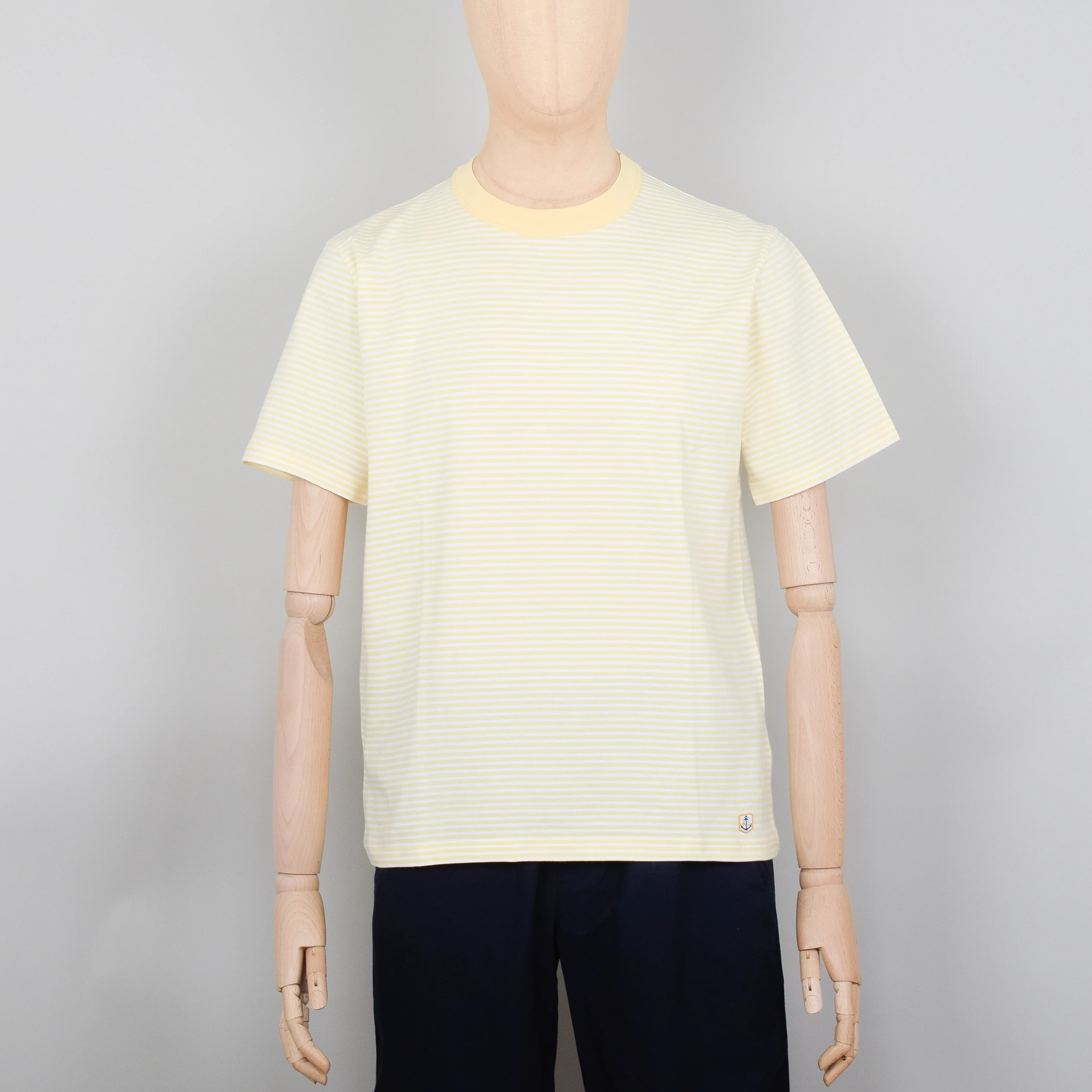 Armor Lux T.Shirt Striped Heritage - Vanille/Milk