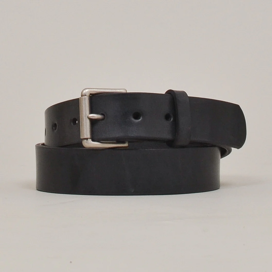 Barnes & Moore Roller Belt - Black/Nickel