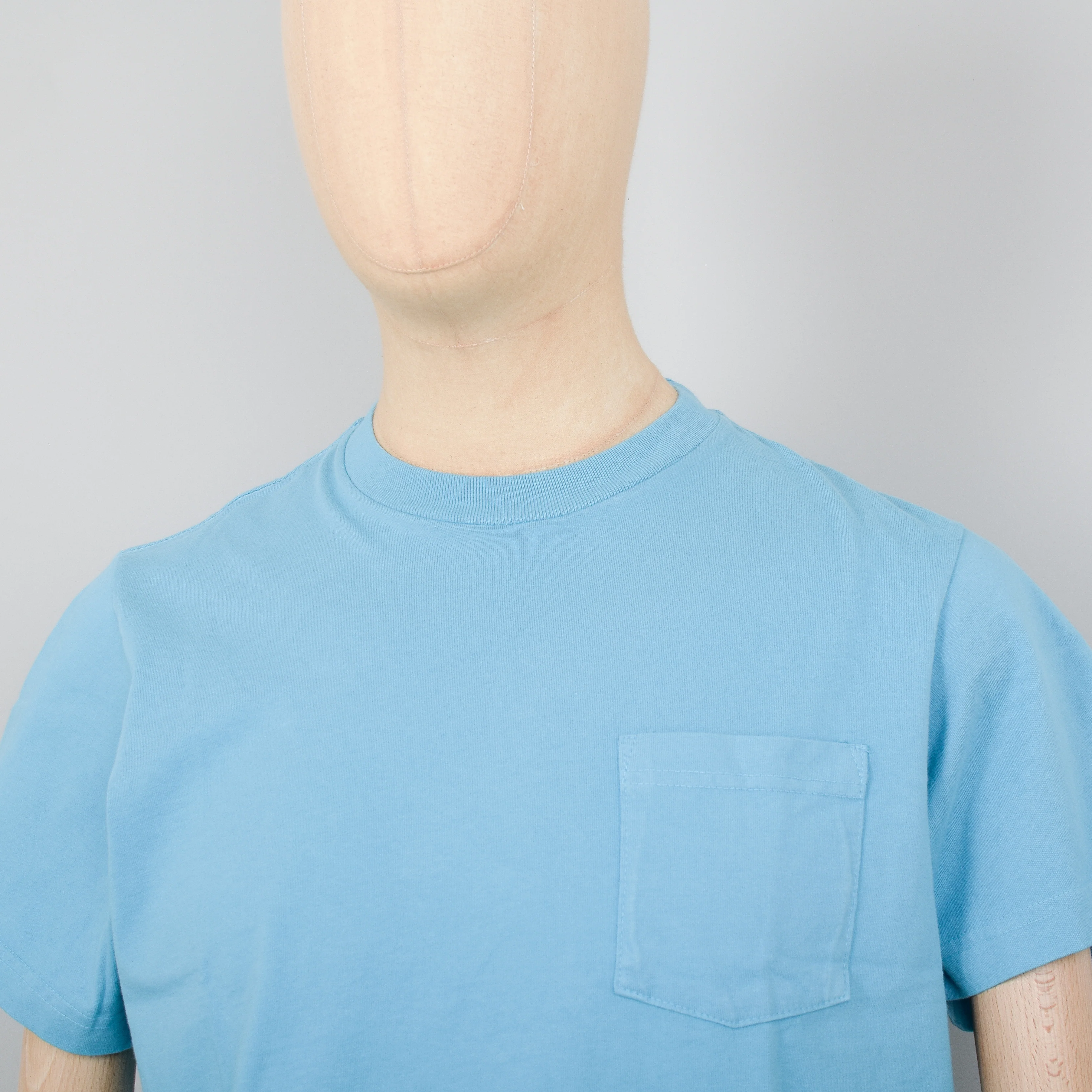 Battenwear S/S Pocket Tee - Aqua - Image 2