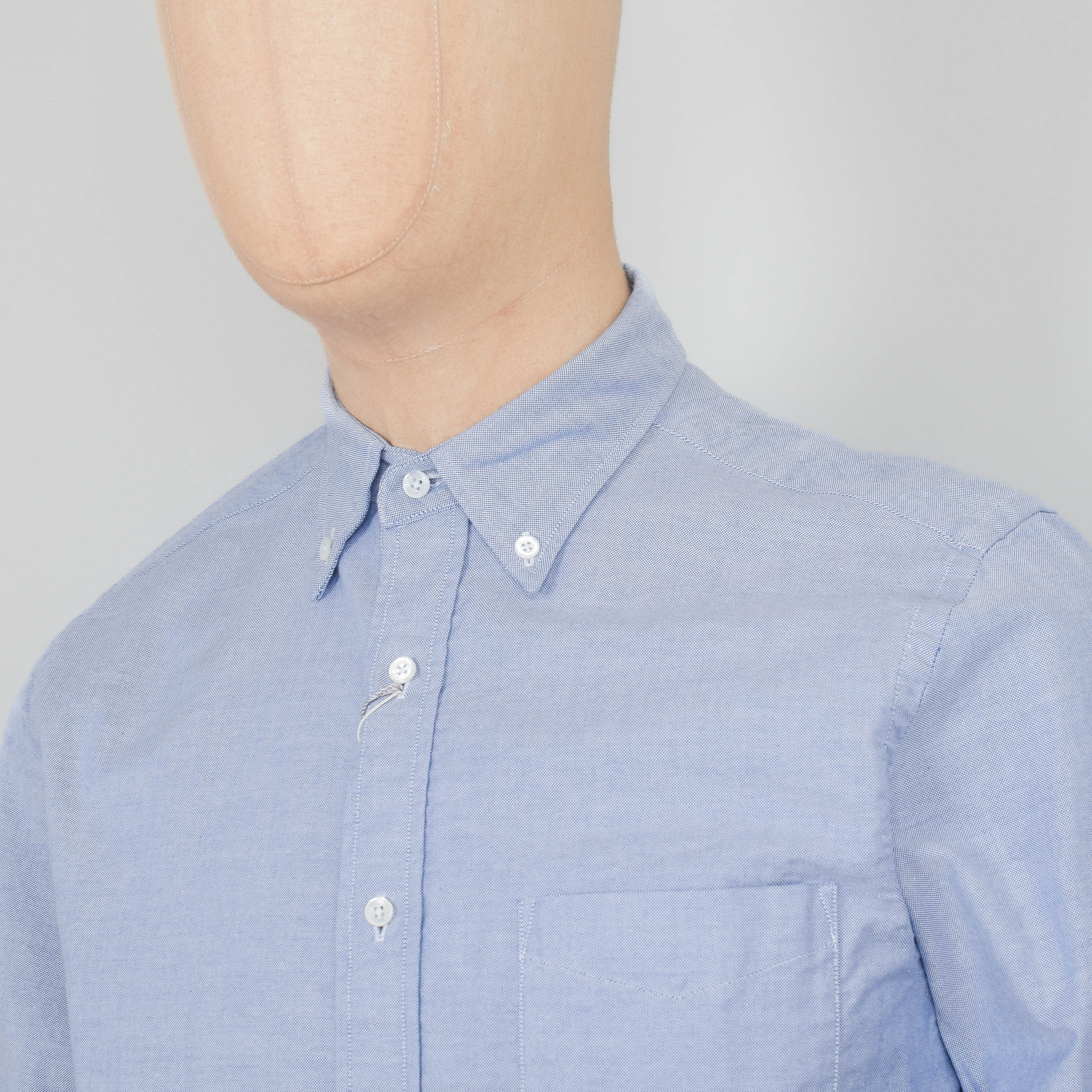 Beams Plus B.D. Oxford - Blue - Image 2