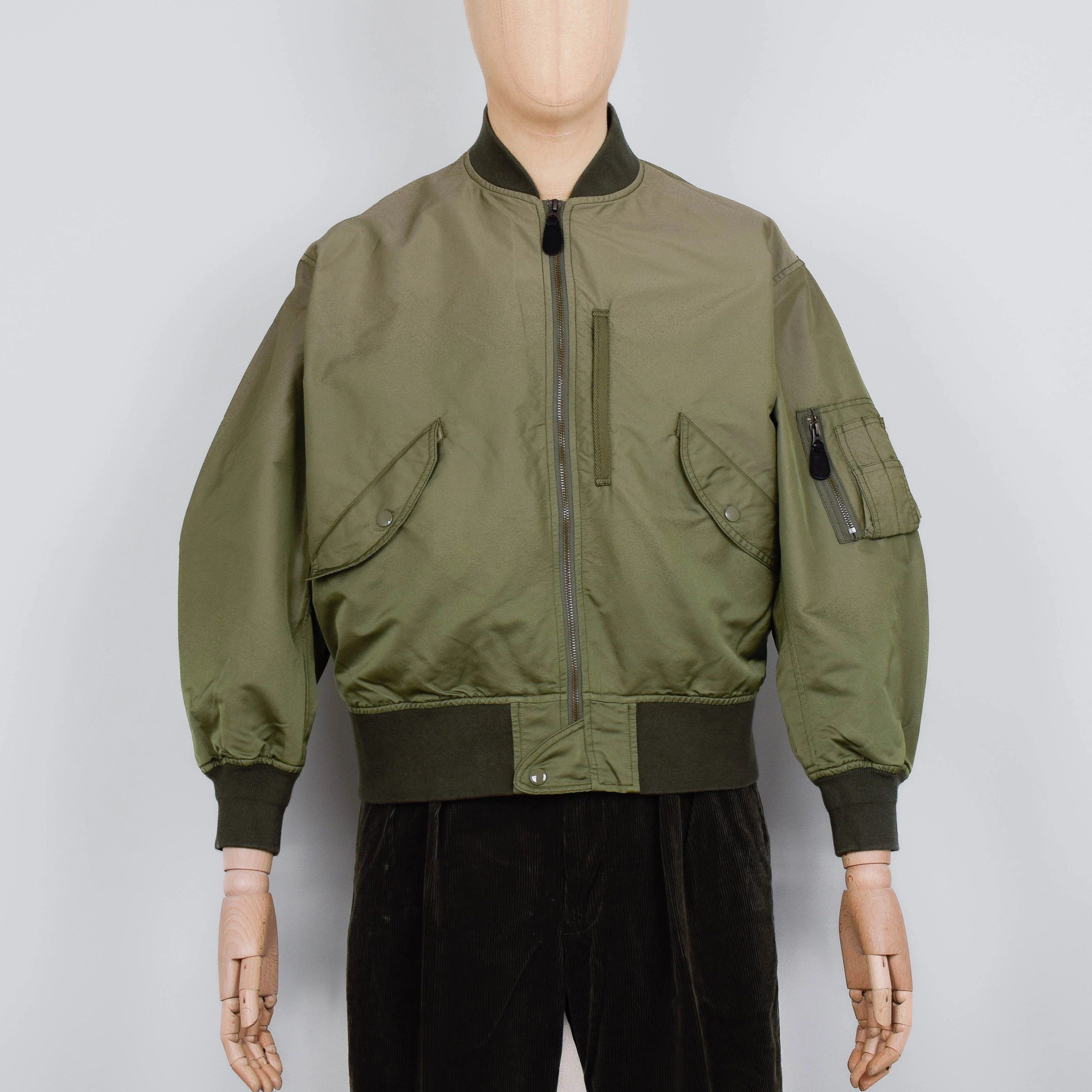 Beams Plus Mil Flight Jacket - Olive