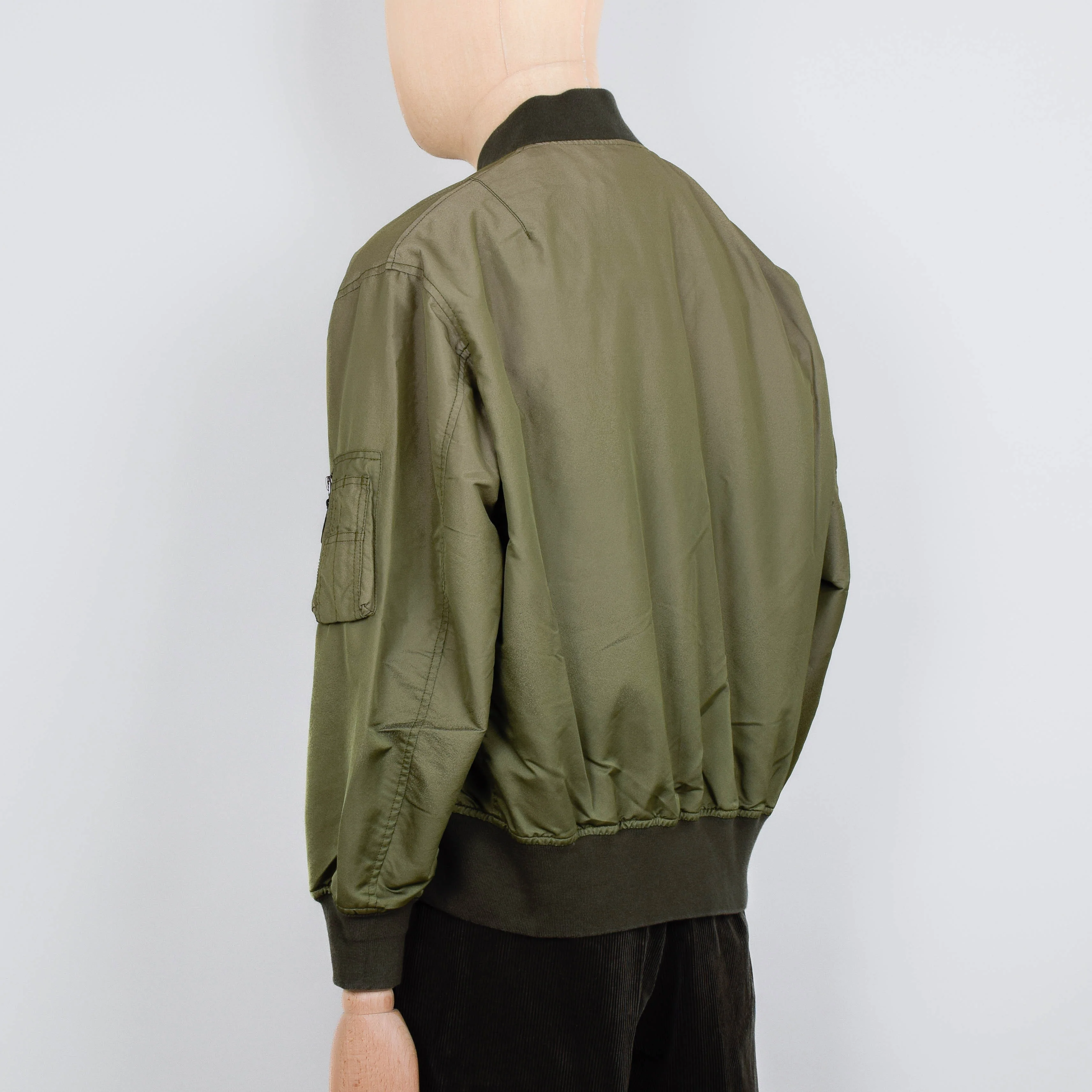 Beams Plus Mil Flight Jacket - Olive - Image 3