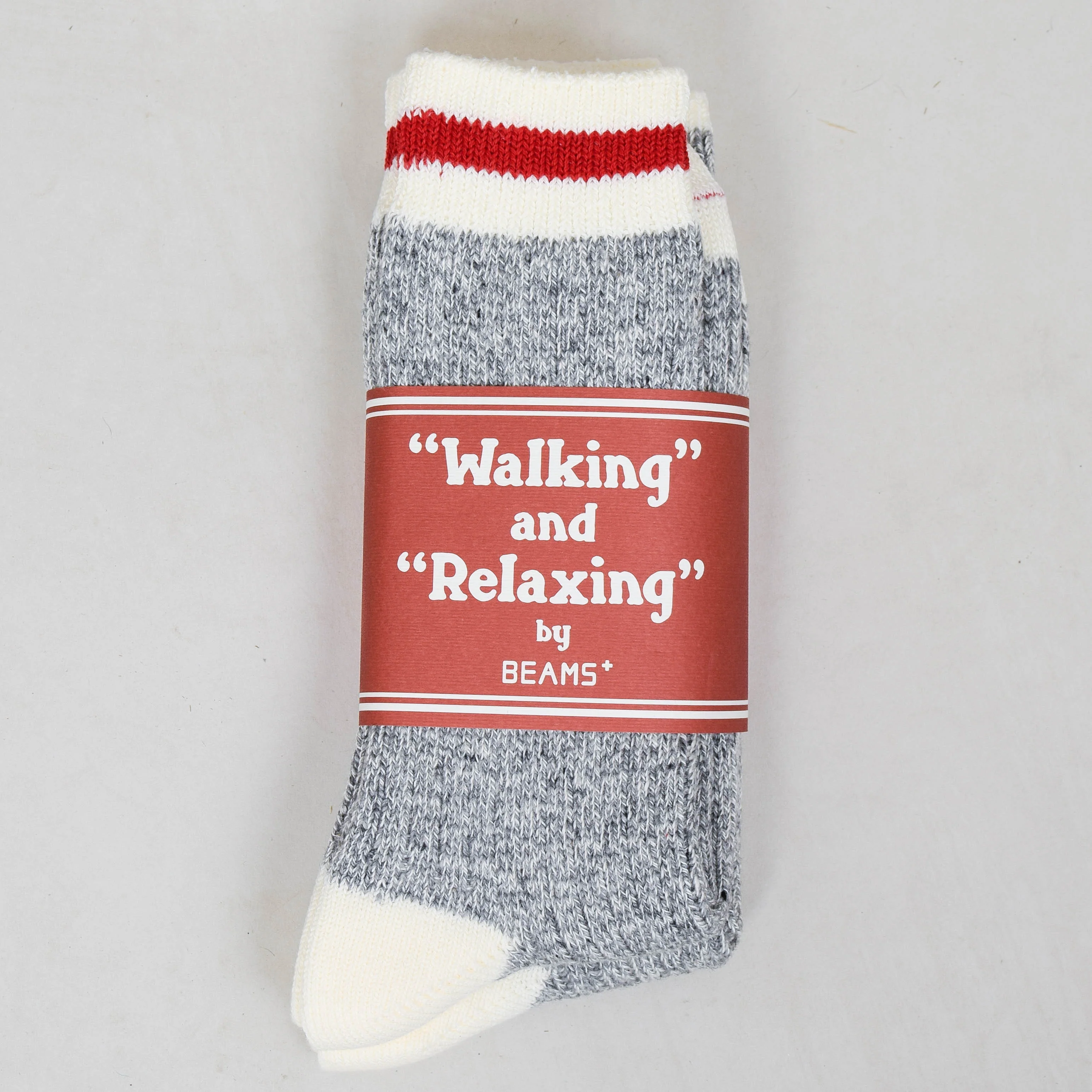 Beams Plus Rag Socks - Grey