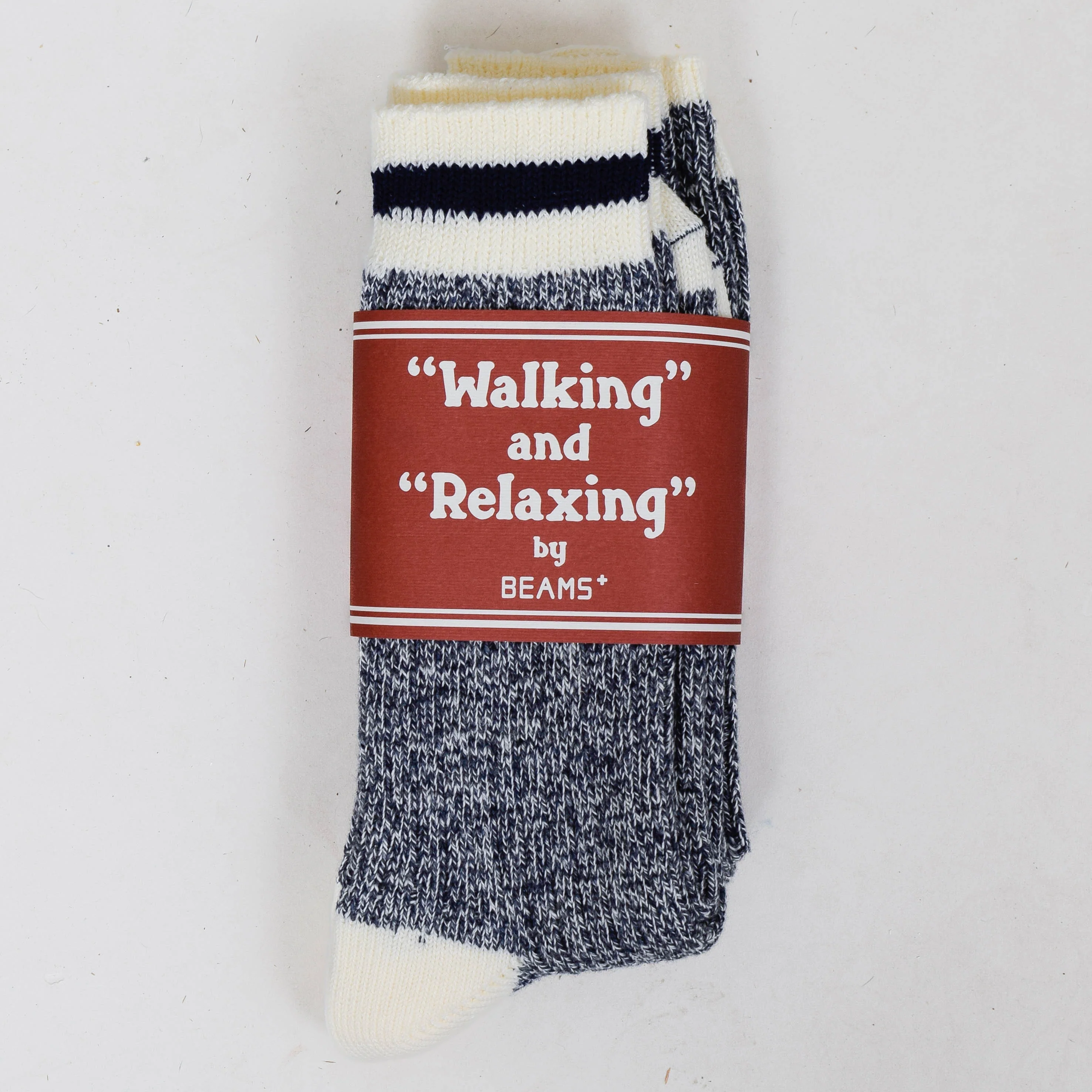 Beams Plus Rag Socks - New Navy