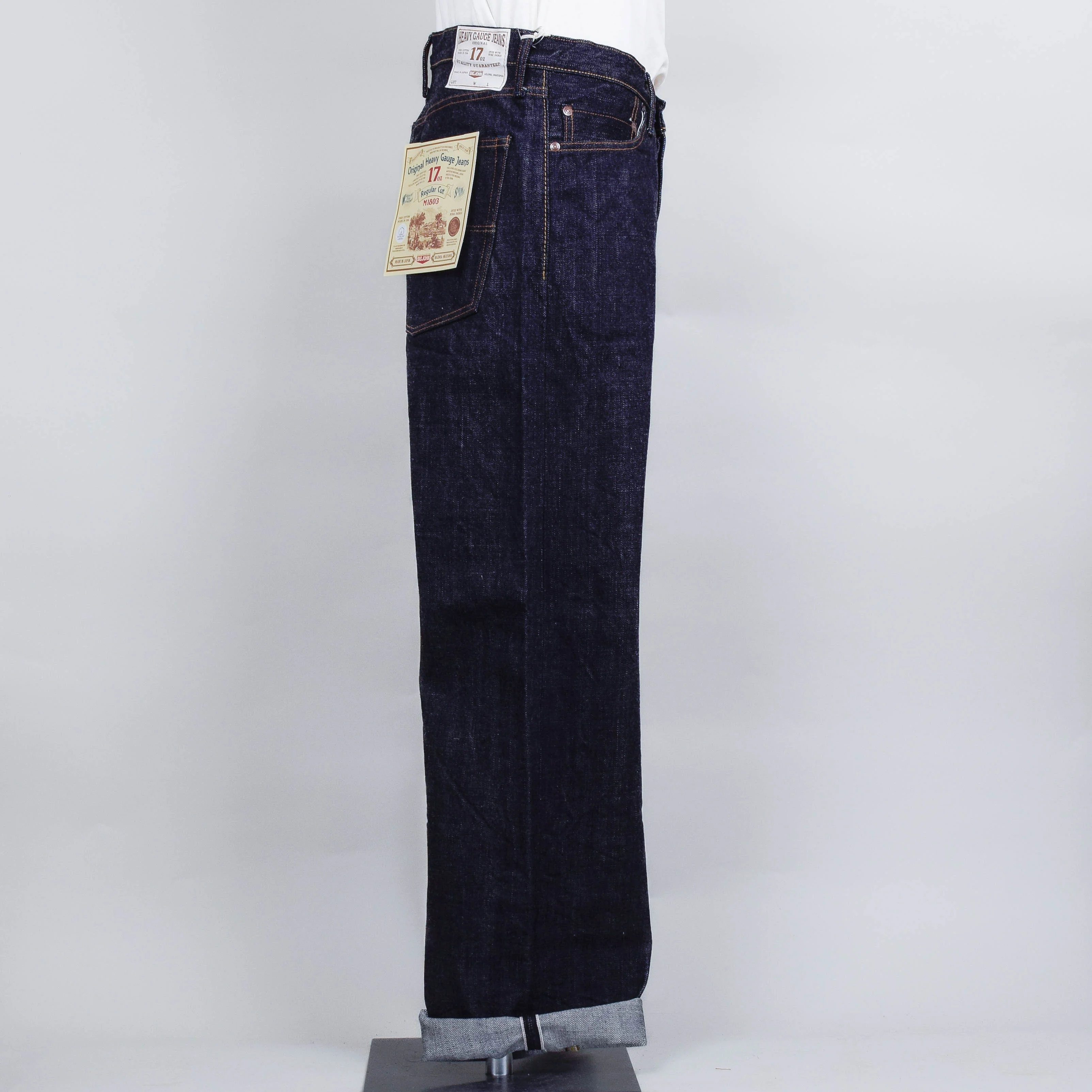 Big John M1803 17oz Straight - Indigo - Image 2
