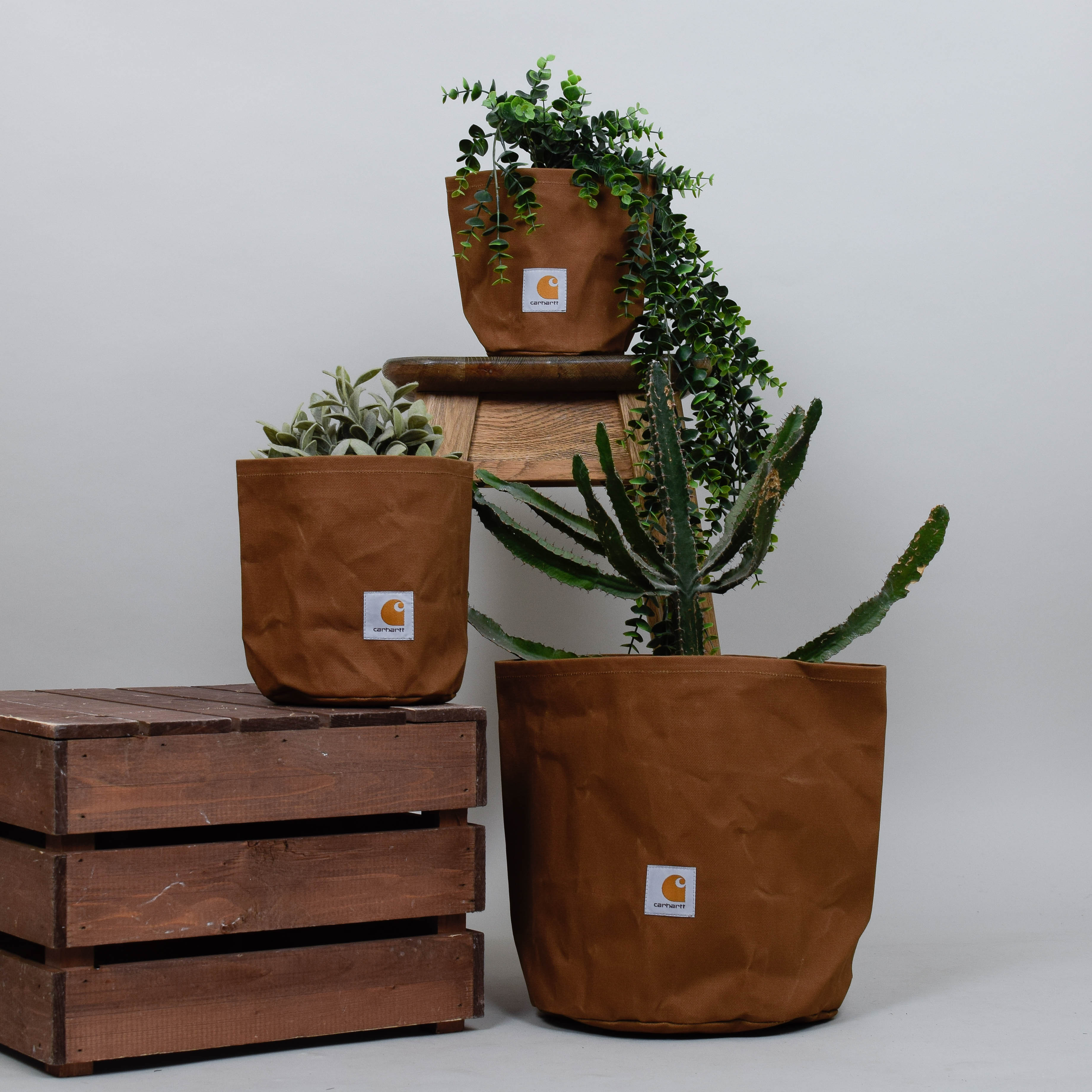 Carhartt Canvas Planter Set - Hamilton Brown