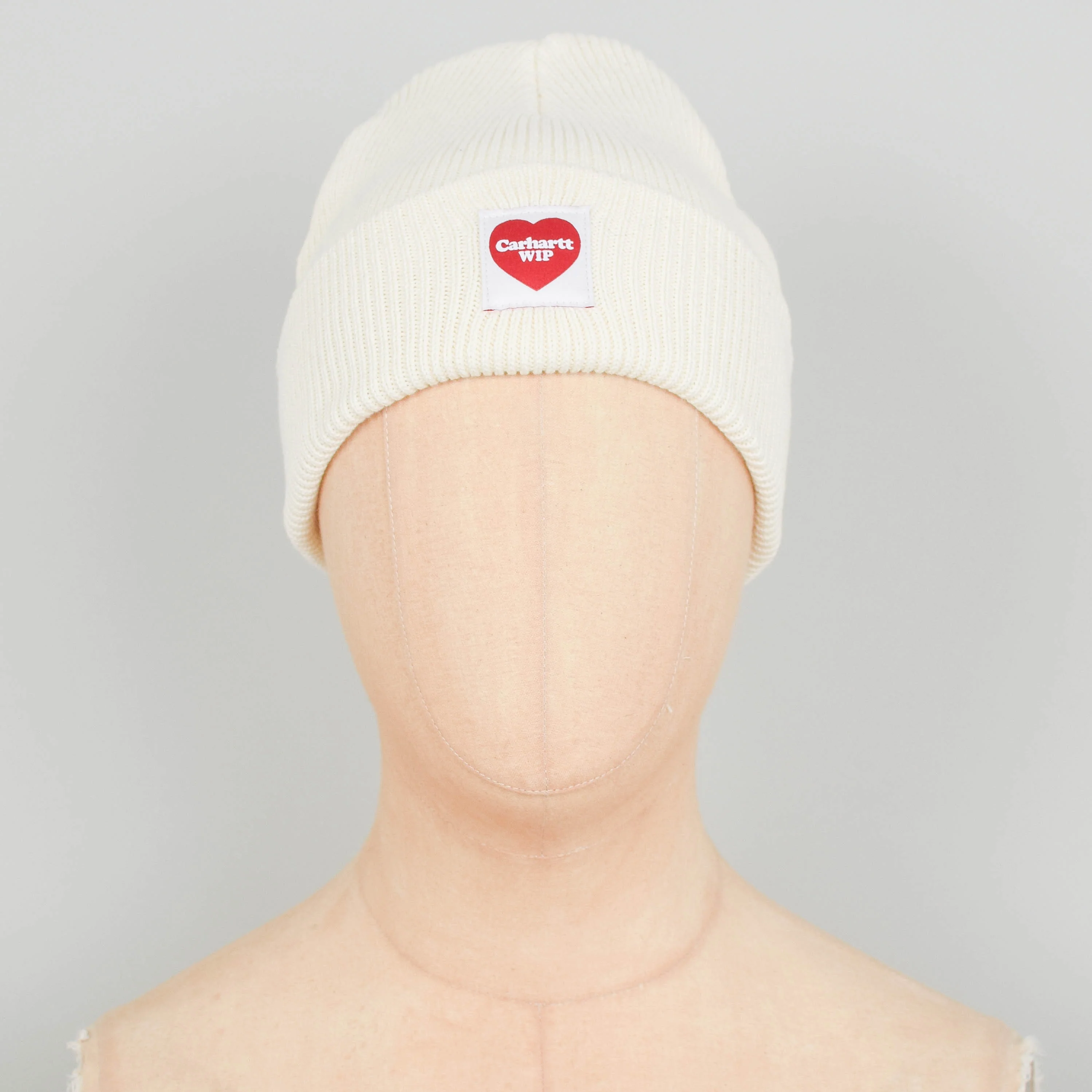 Carhartt WIP Heart Beanie - Natural
