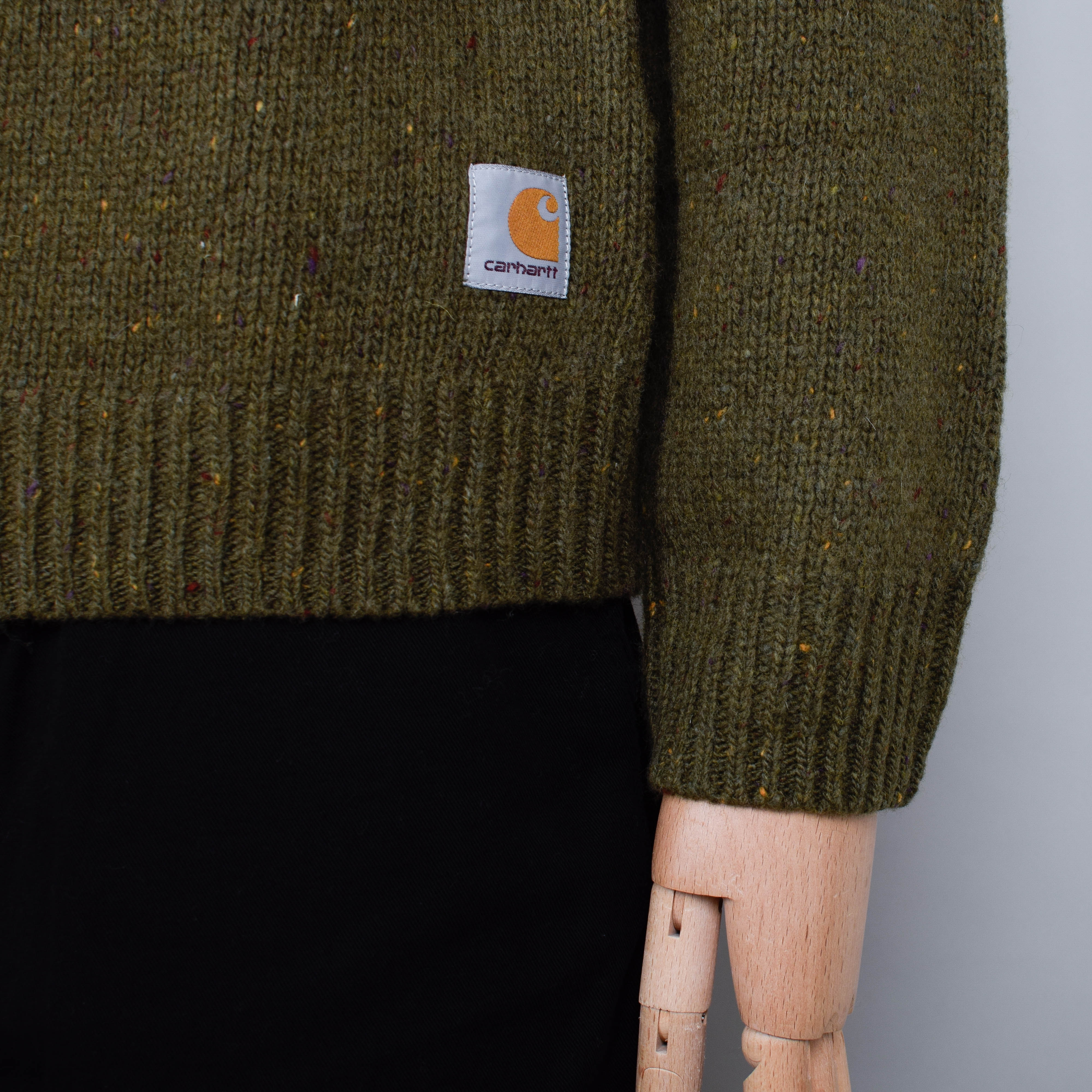 Carhartt WIP Anglistic Sweater  - Speckled Highland - Image 3