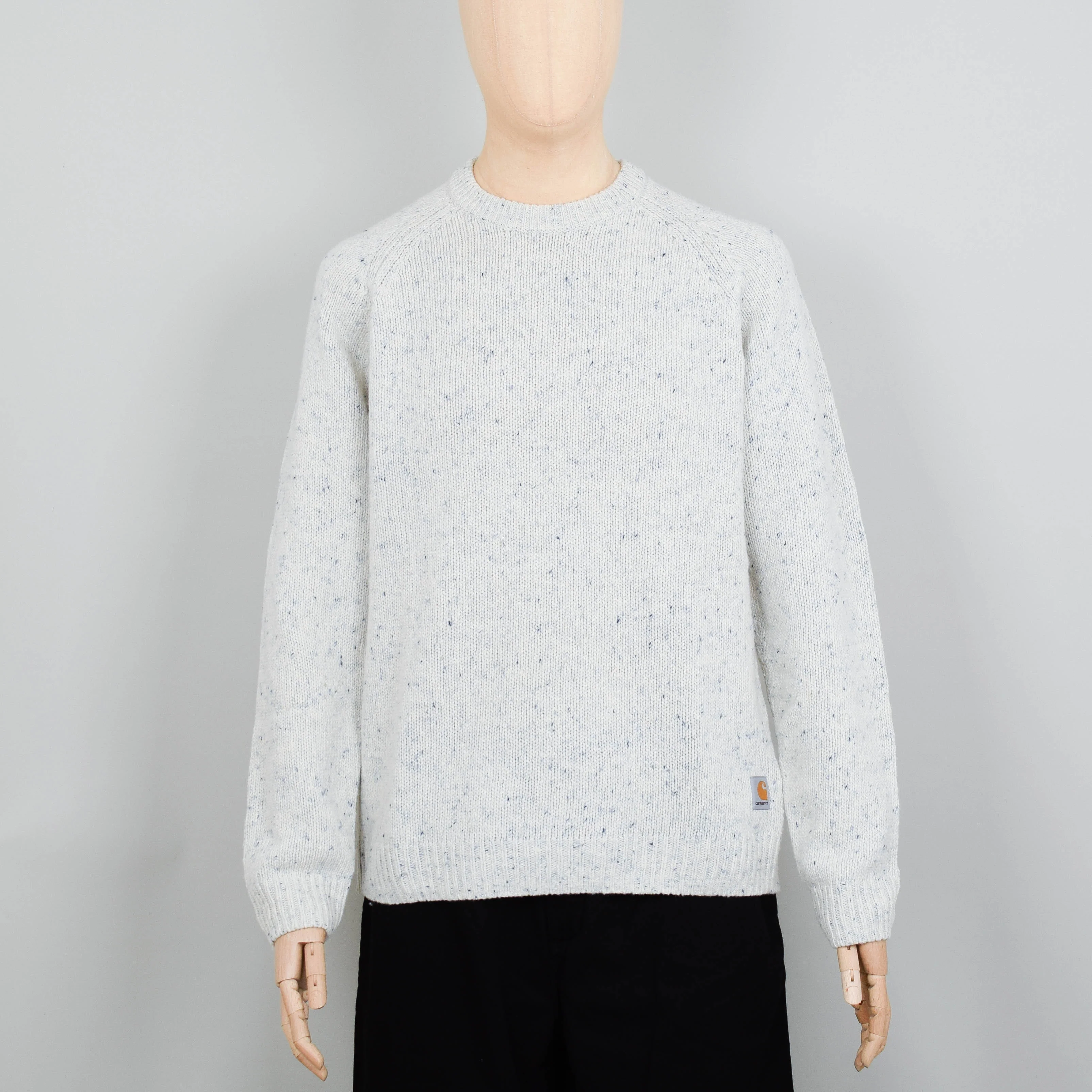 Carhartt WIP Anglistic Sweater - Speckled Salt