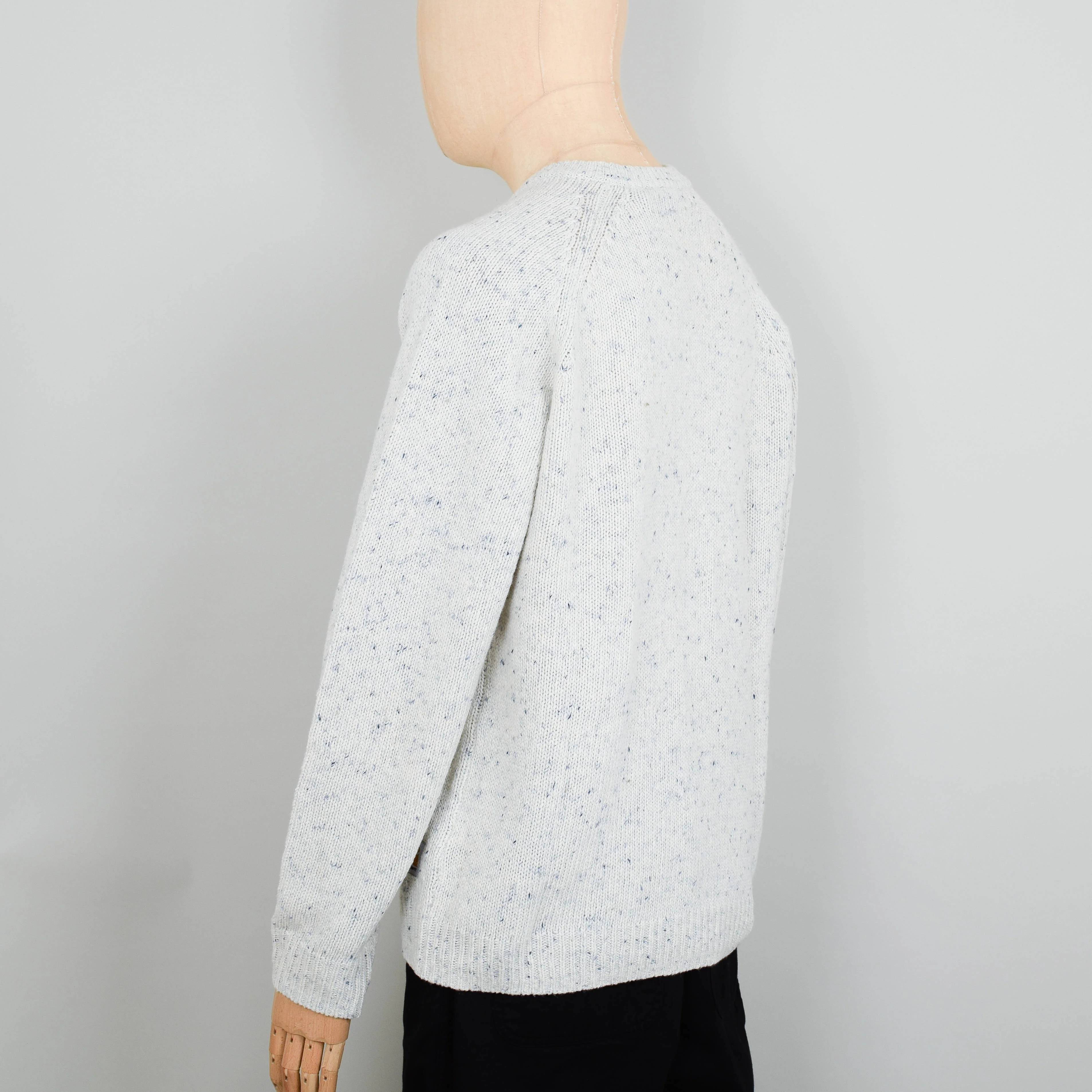 Carhartt WIP Anglistic Sweater - Speckled Salt - Image 4