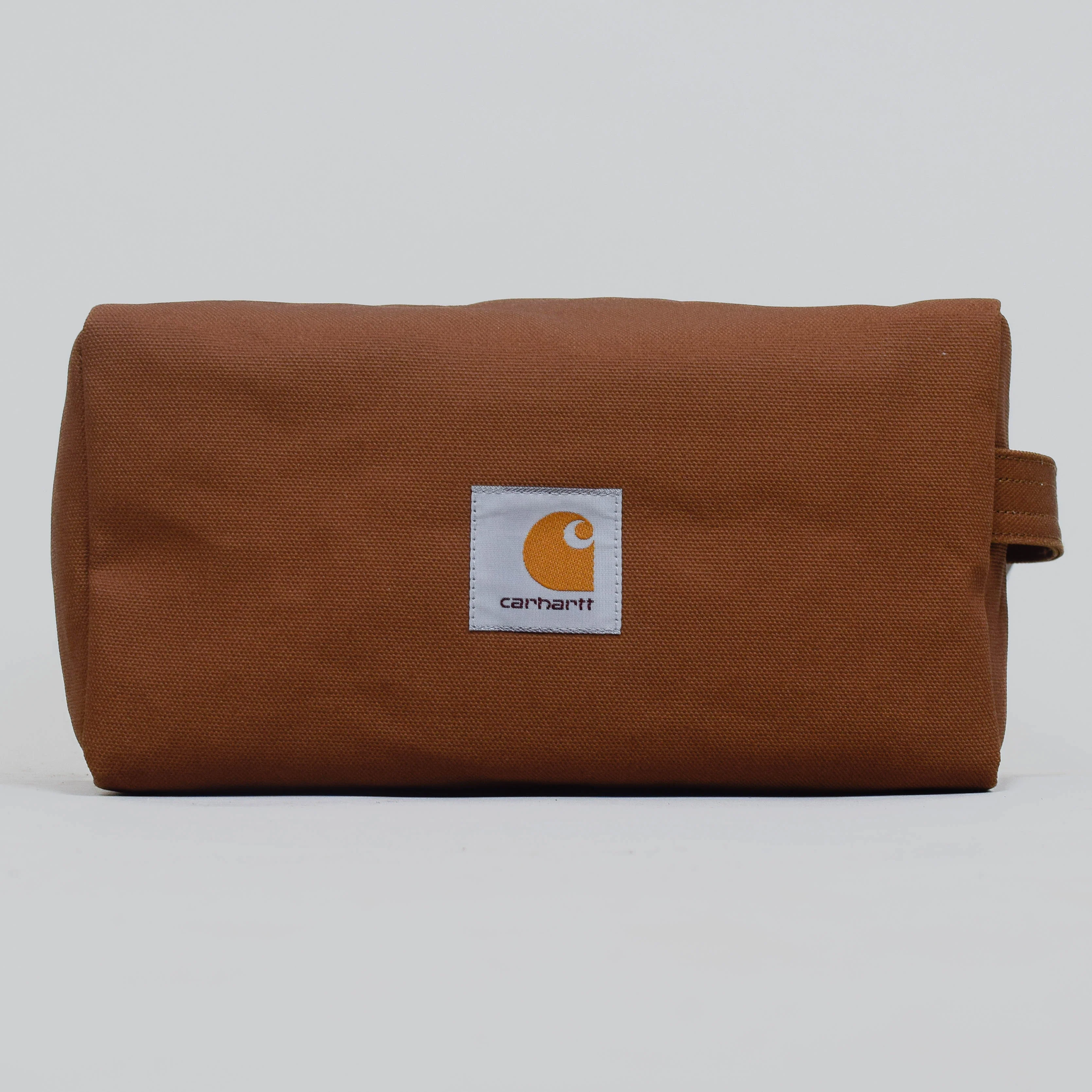 Carhartt WIP Canvas Washbag - Hamilton Brown - Image 2