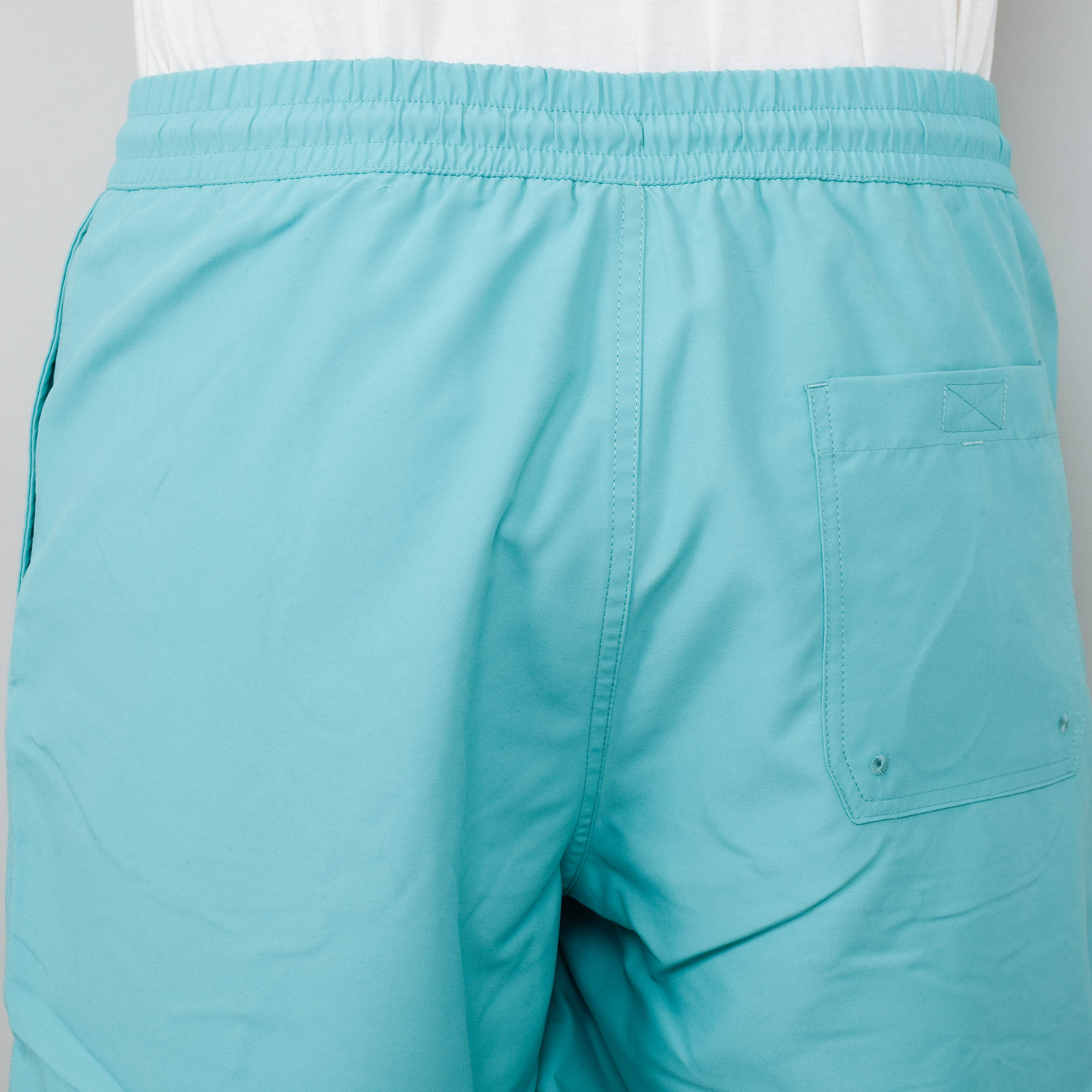 Carhartt WIP Chase Swim Trunks - Aqua Green / Gold - Image 3