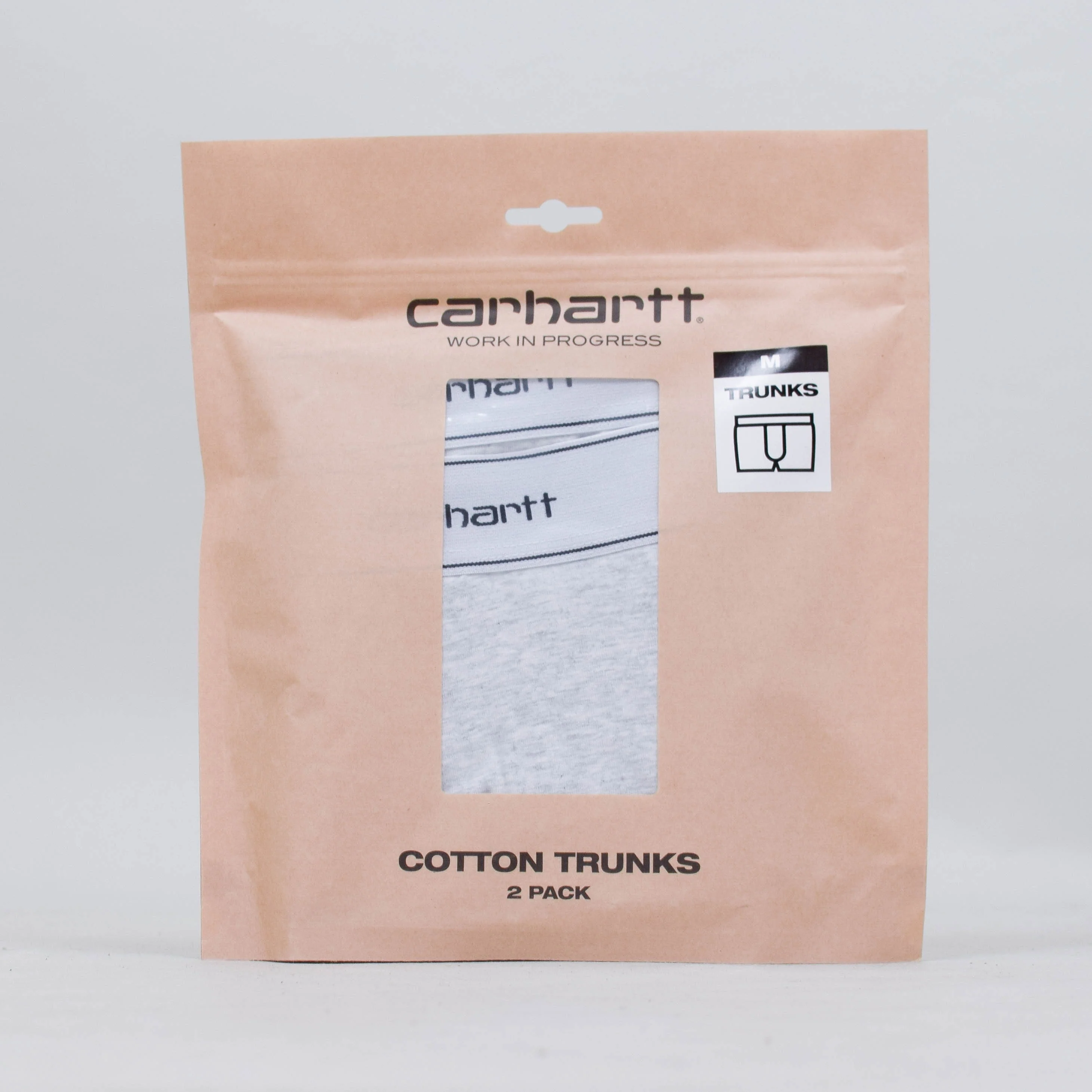 Carhartt WIP Cotton Trunks - Ash Heather