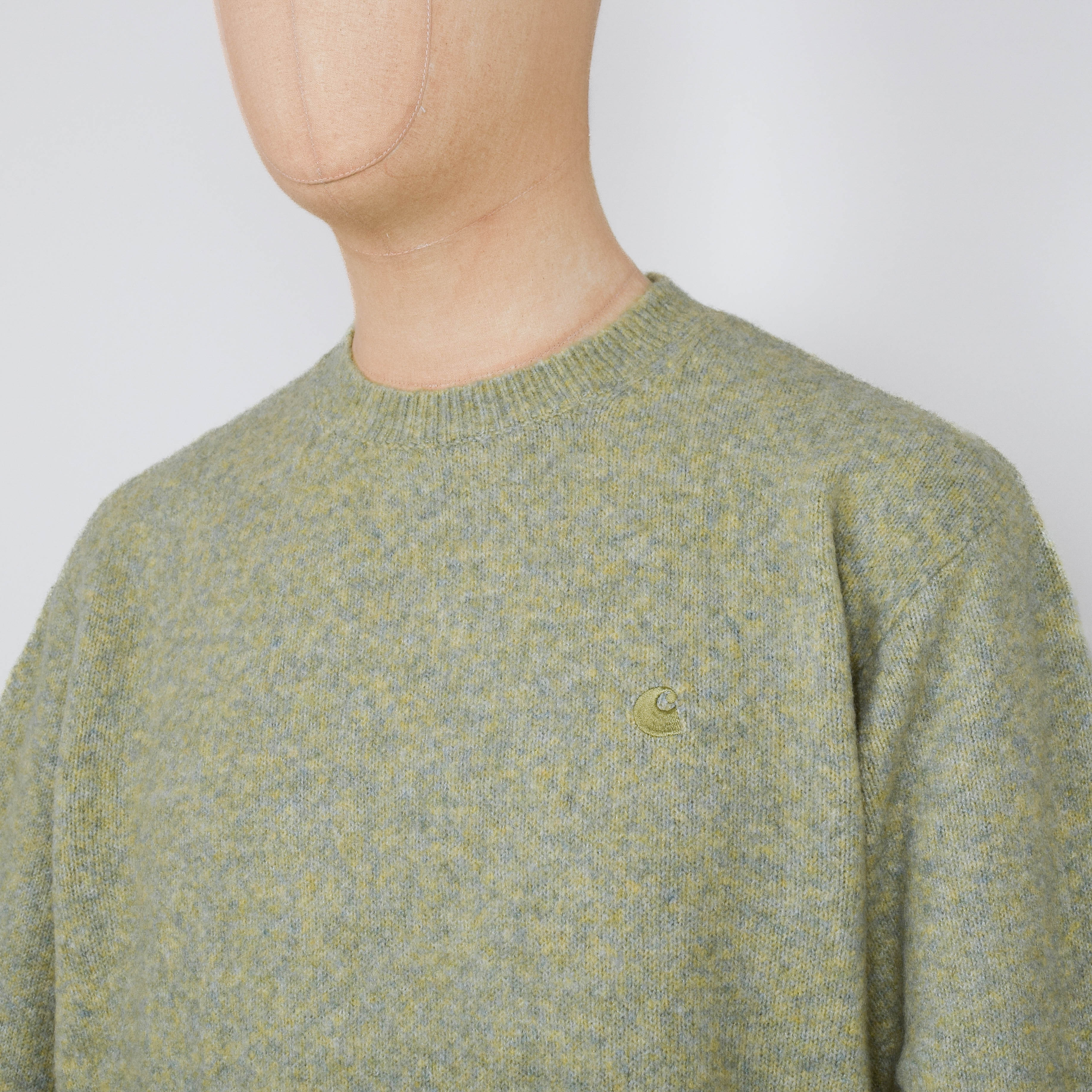 Carhartt WIP Curtis Sweater - Tangled Rust - Image 2