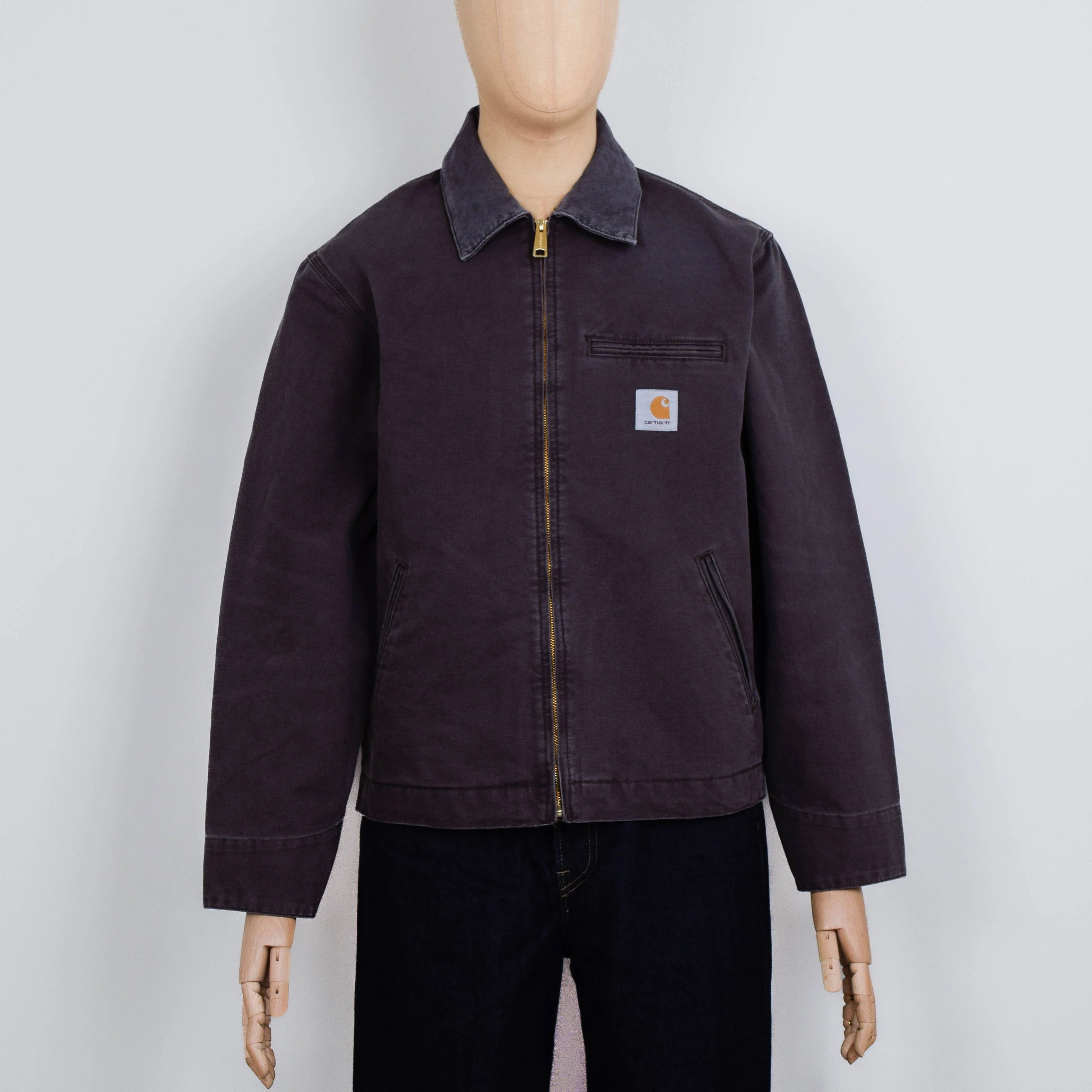 Carhartt WIP Detroit Jacket - Shale/ Shale Stone Canvas