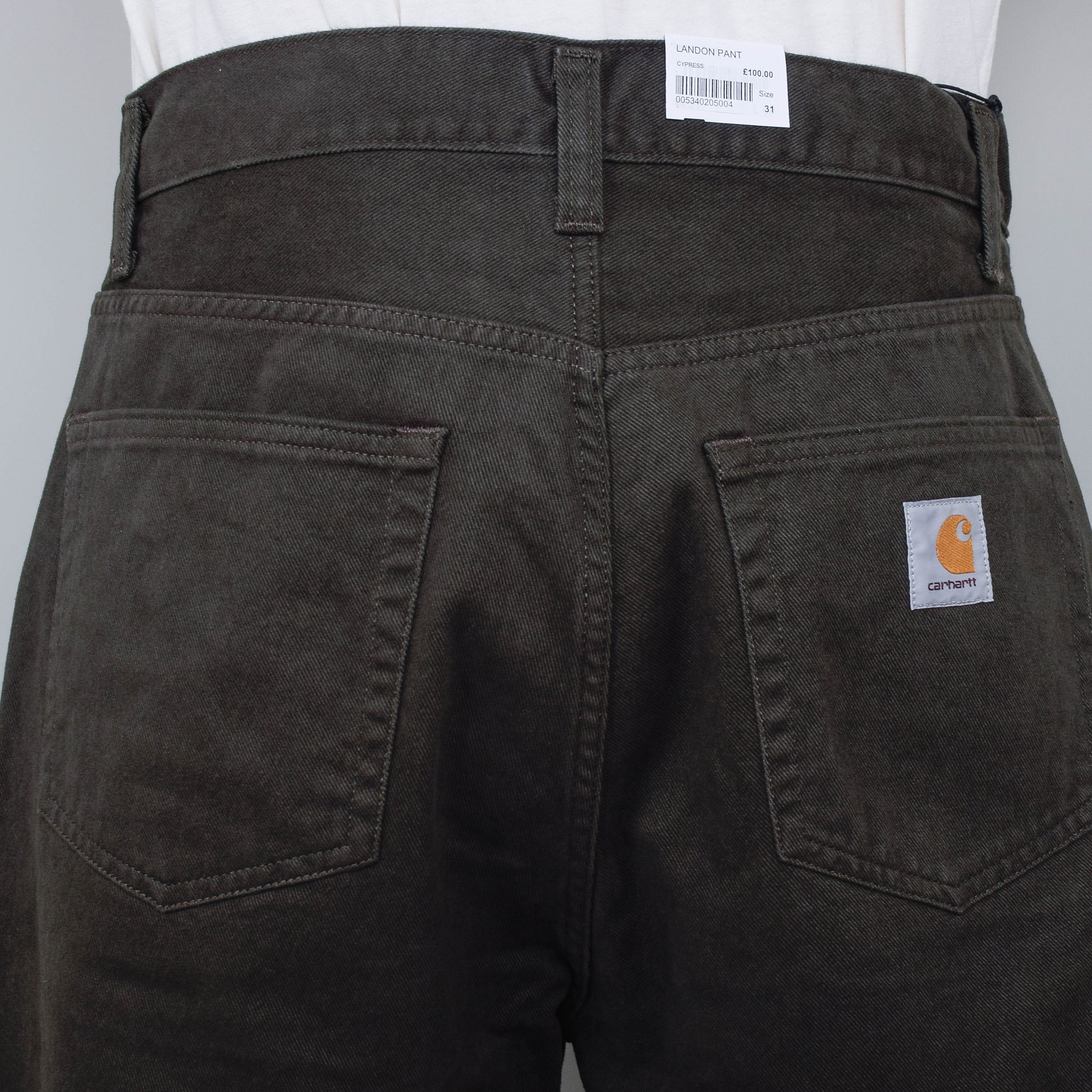 Carhartt WIP Landon Pant - Cypress Rinsed - Image 3