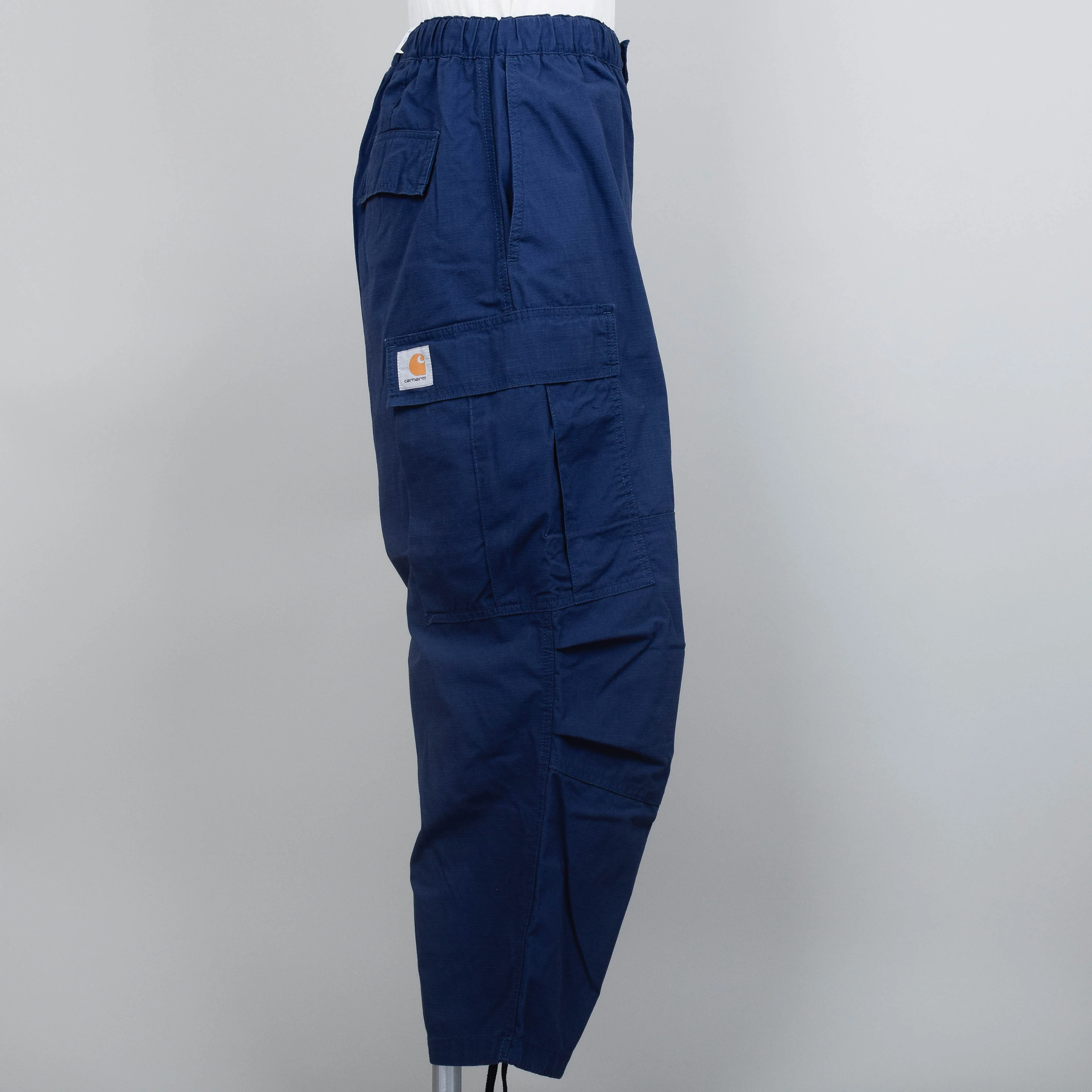 Carhartt WIP Jet Cargo Pant Ripstop - Blue Rinsed - Image 2