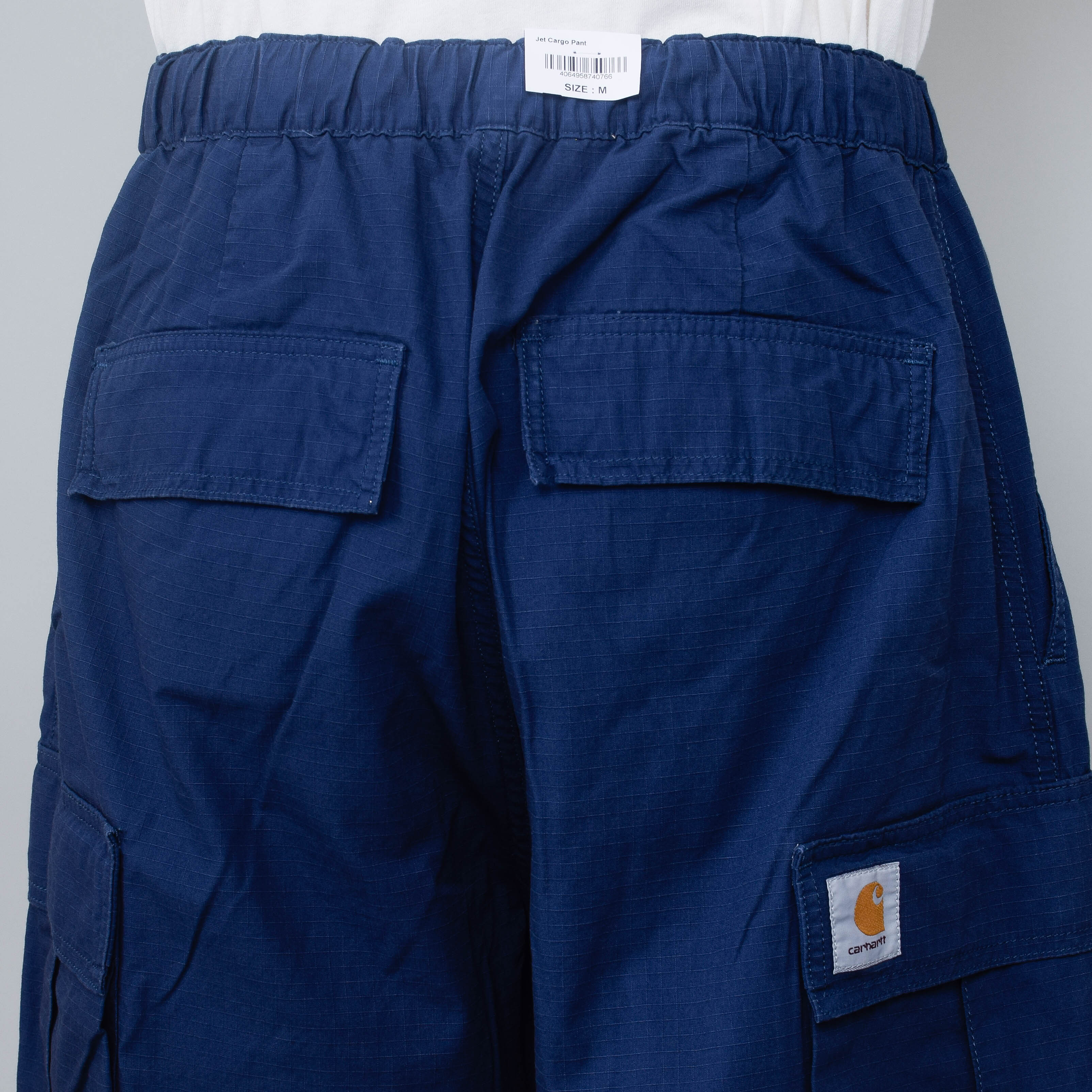 Carhartt WIP Jet Cargo Pant Ripstop - Blue Rinsed - Image 3