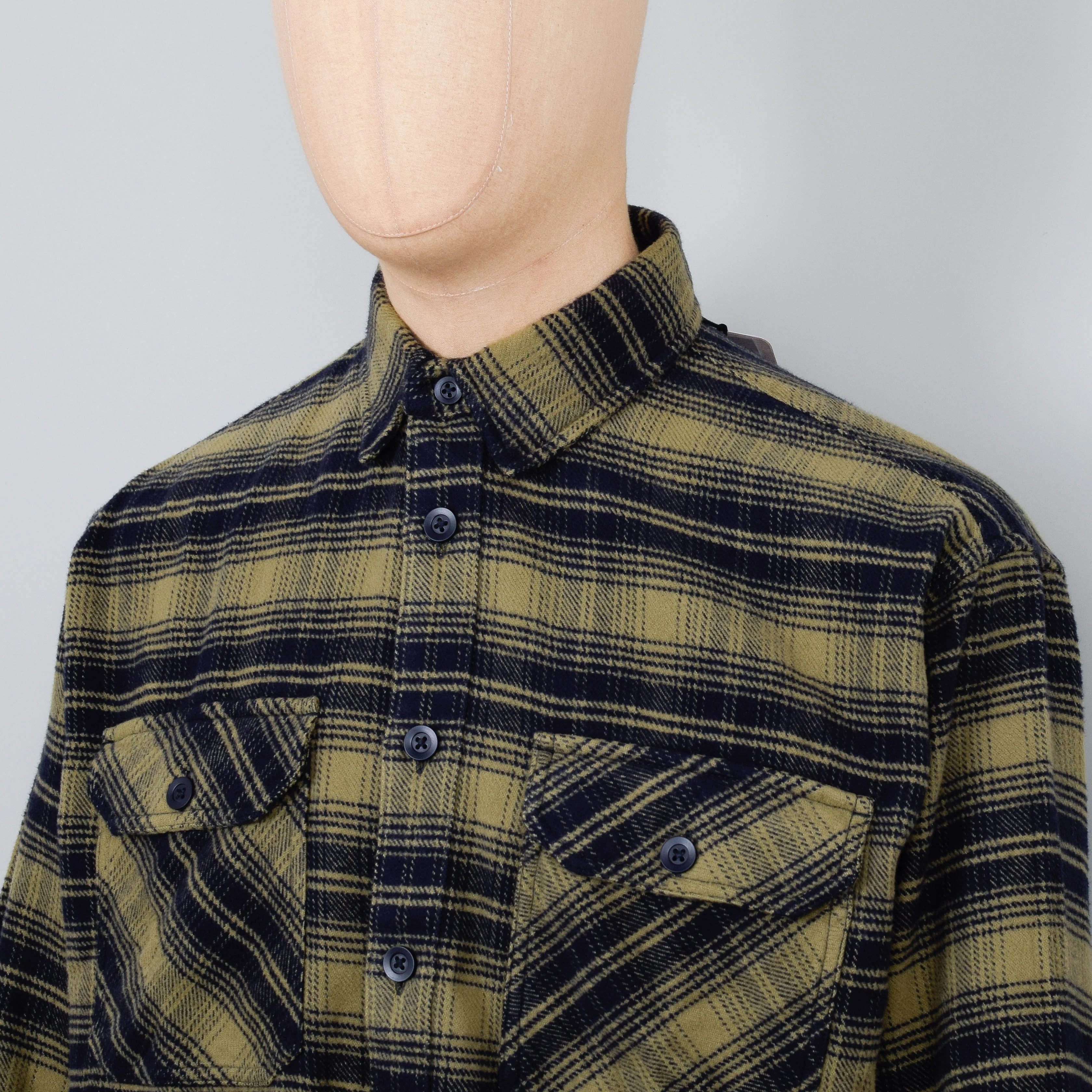 Carhartt WIP Krenz Shirt Check - Larch - Image 2