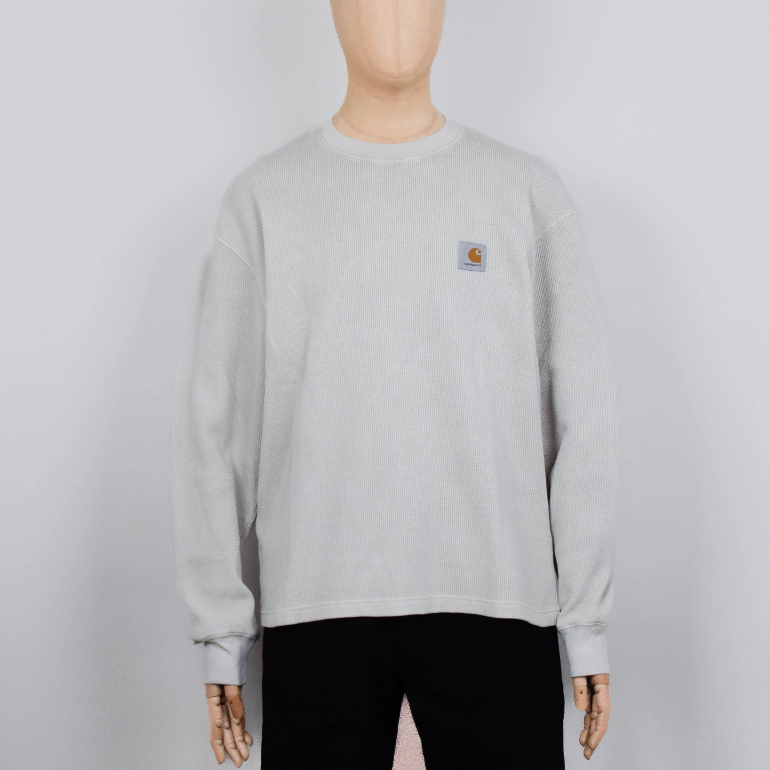 Carhartt WIP L/S Vista Waffle T-Shirt - Fleur De Sel