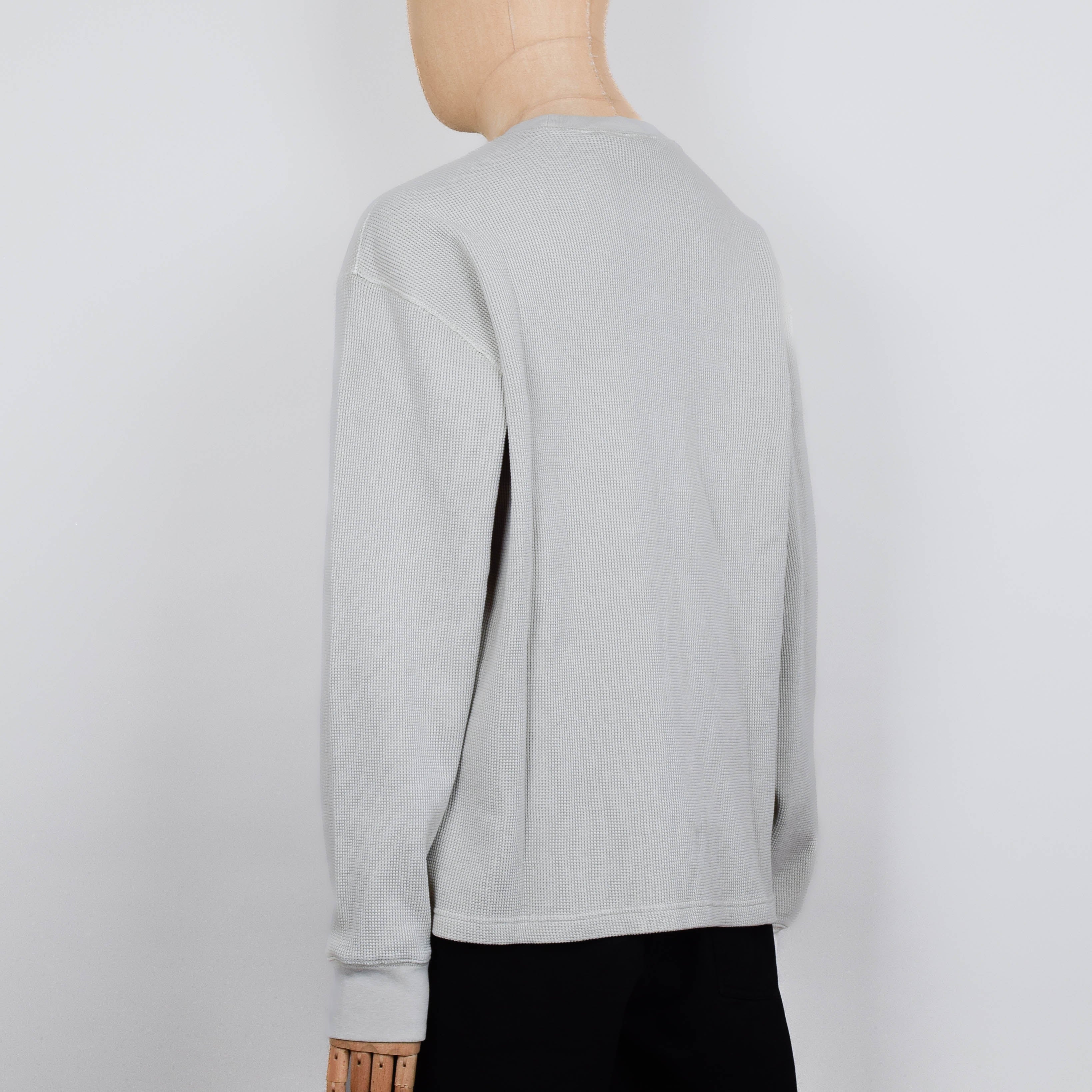 Carhartt WIP L/S Vista Waffle T-Shirt - Fleur De Sel - Image 3