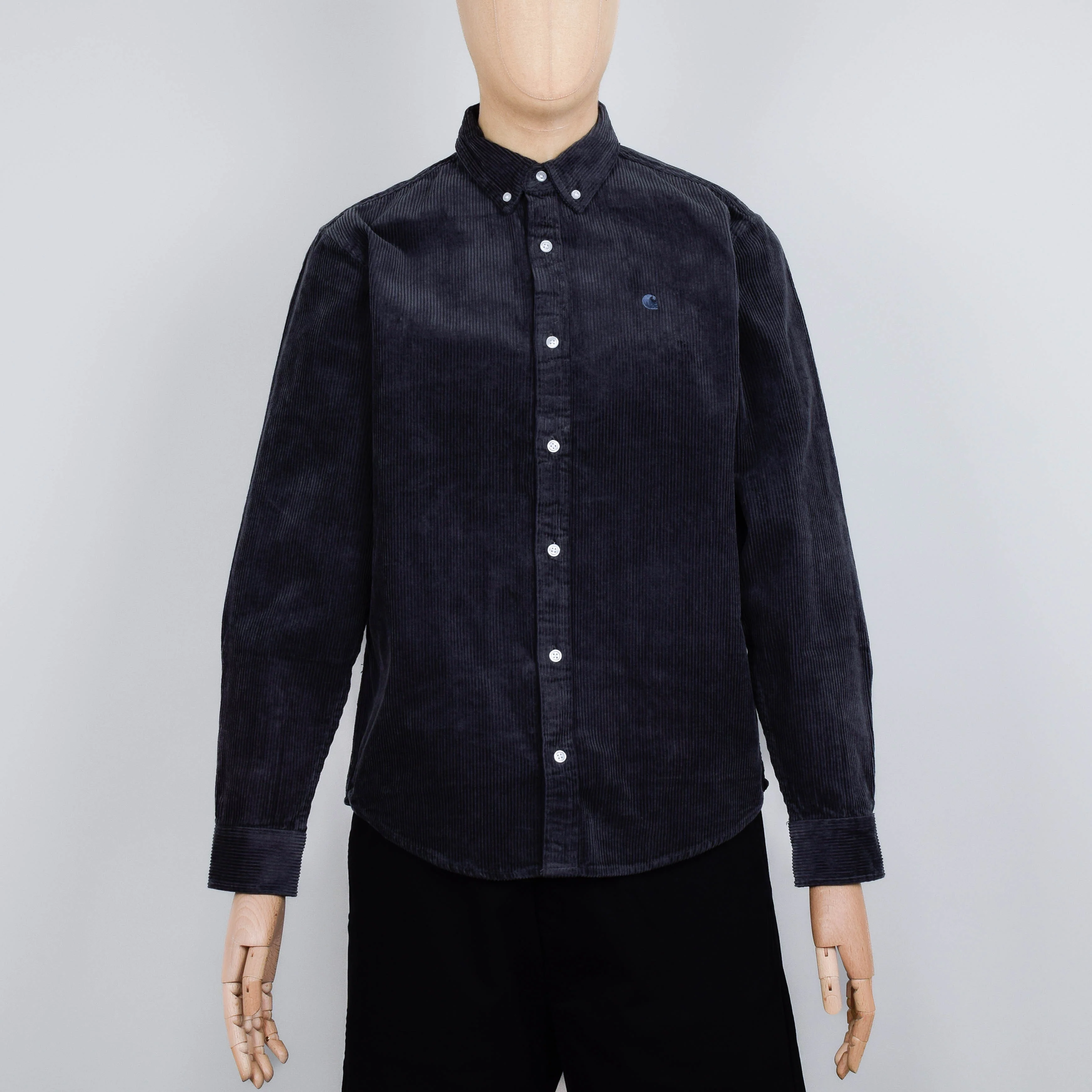Carhartt WIP Madison Cord Shirt - Graphite
