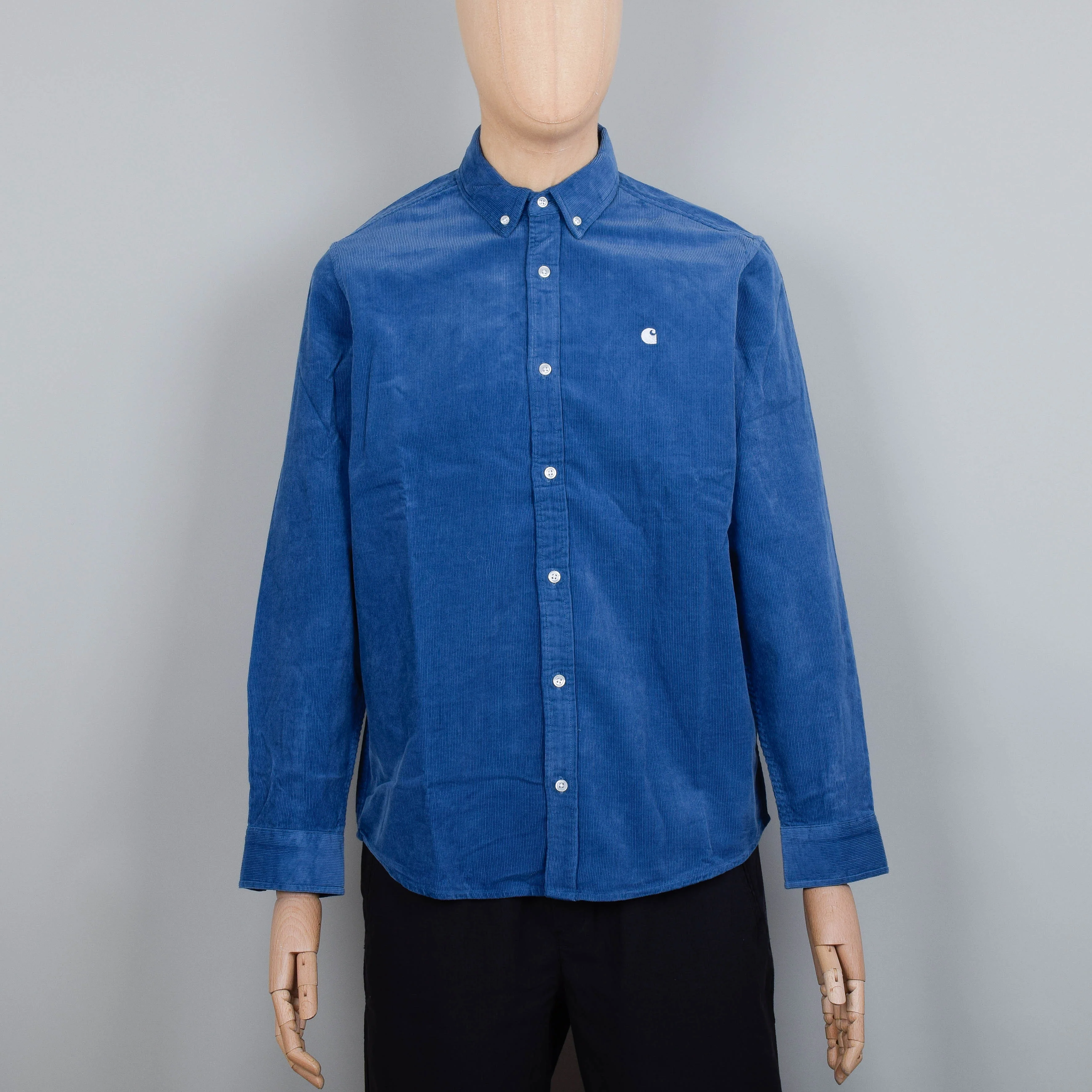Carhartt WIP Madison Fine Cord Shirt - Sorrent / Wax