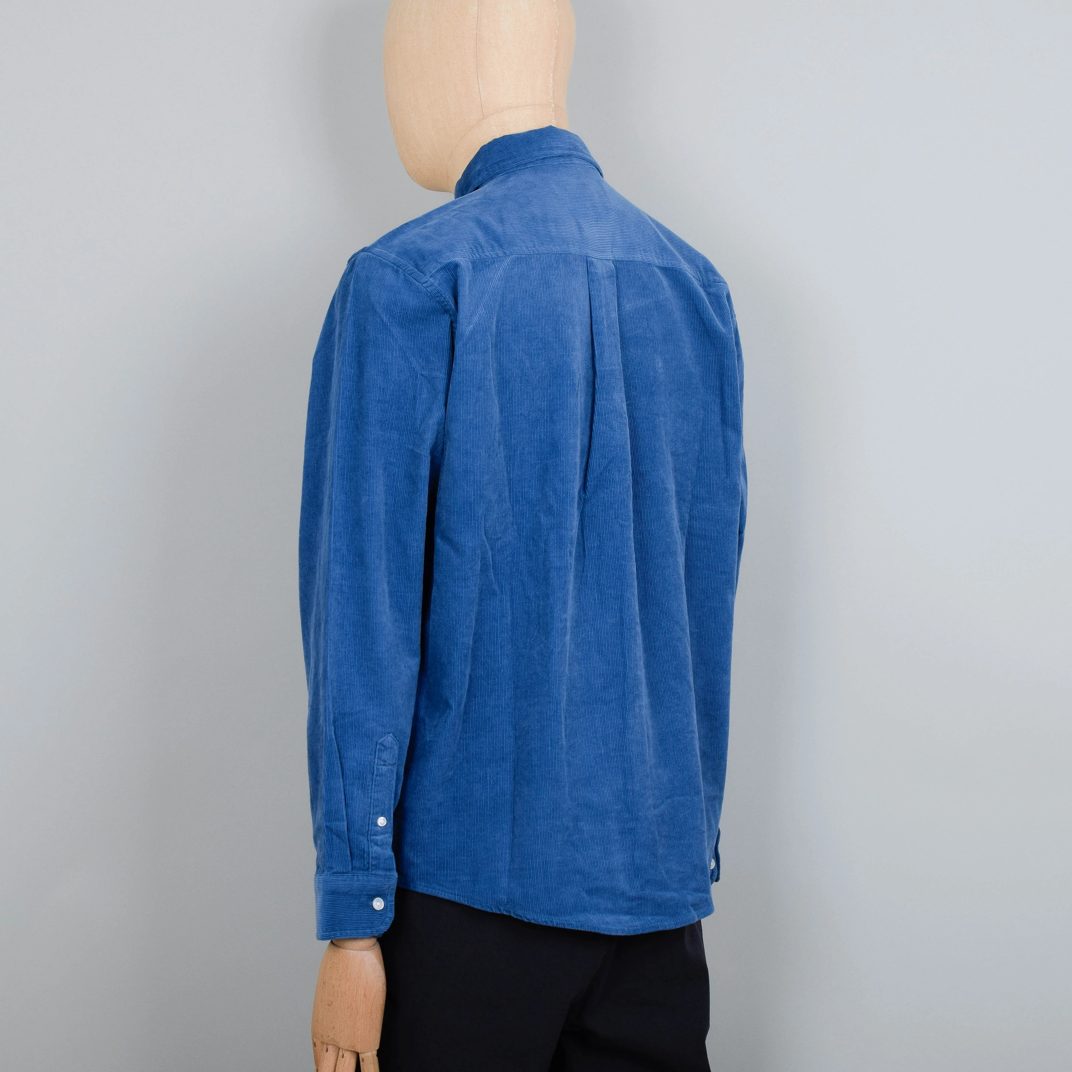 Carhartt WIP Madison Fine Cord Shirt - Sorrent / Wax - Image 3