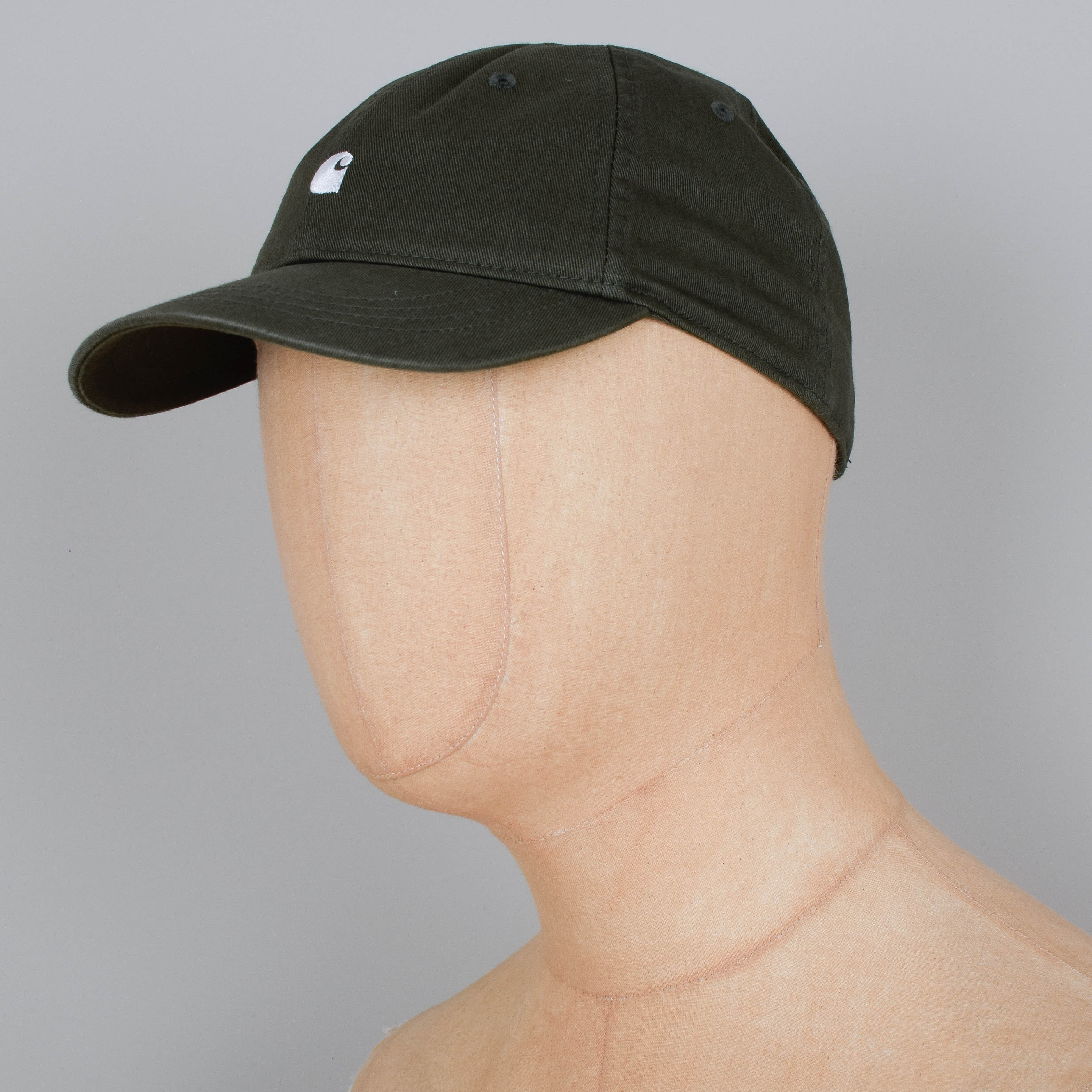Carhartt WIP Madison Logo Cap - Dundee / White - Image 2