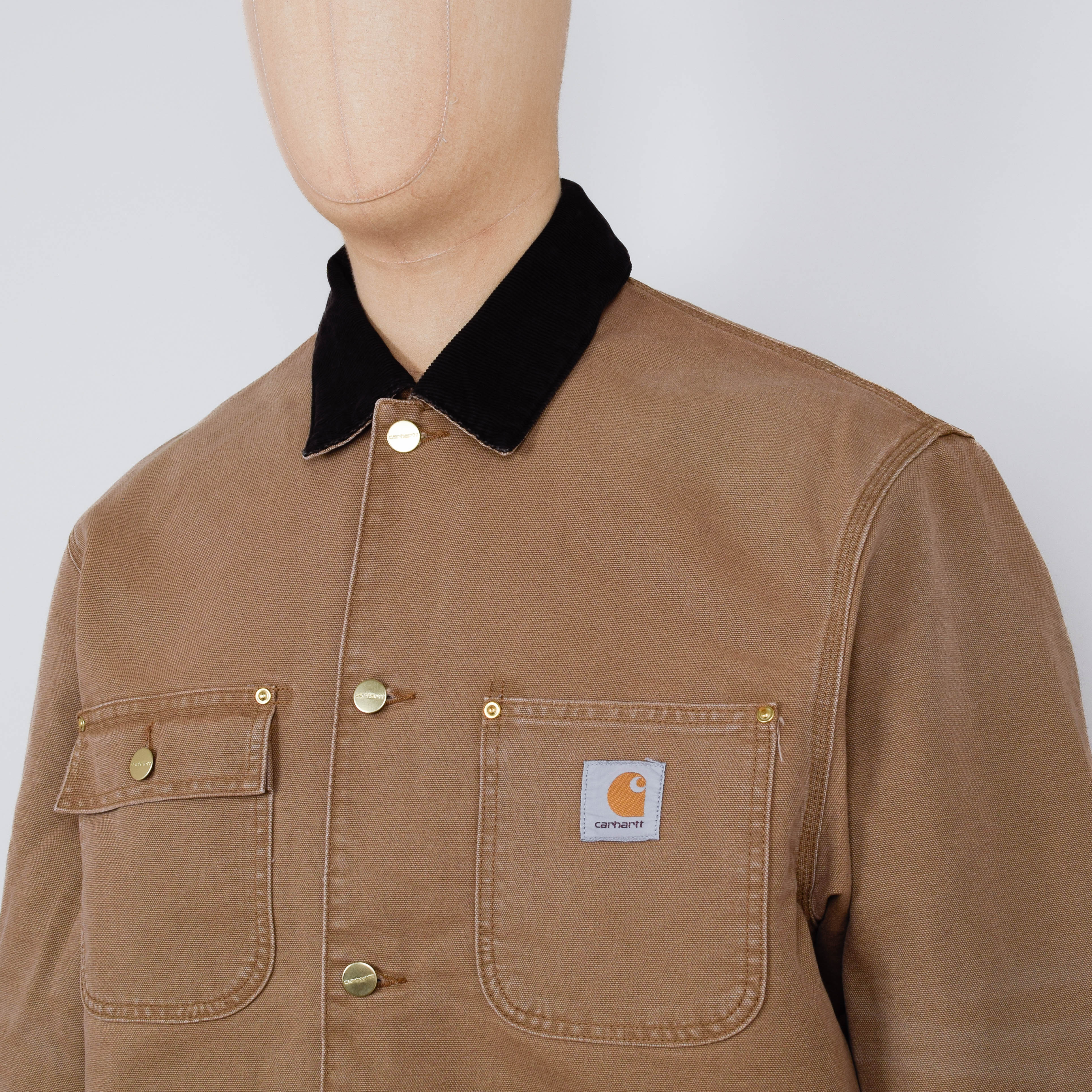 Carhartt WIP OG Chore Coat - Hamilton Brown - Image 2