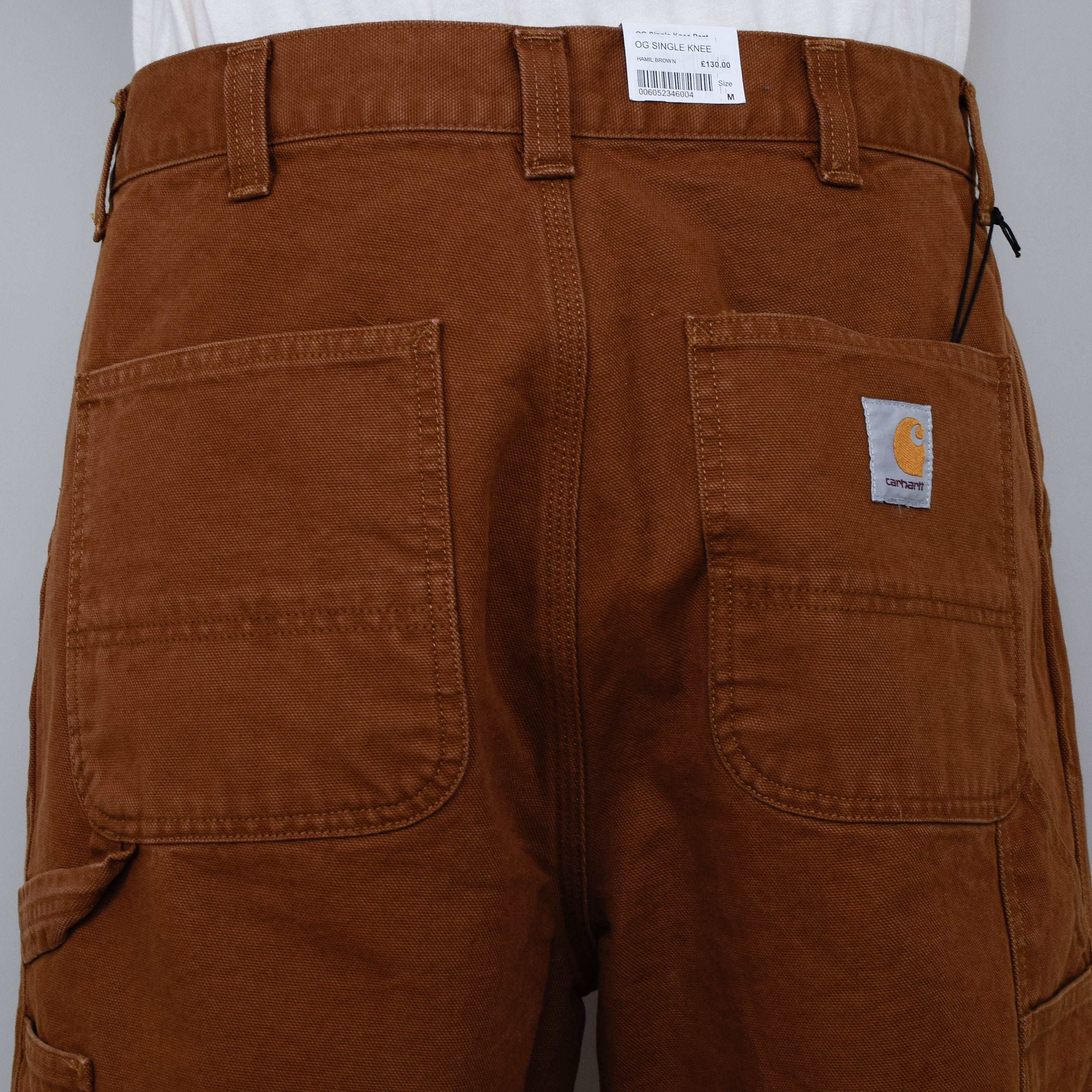 Carhartt WIP OG Single Knee Pant - Hamilton Brown Stone Washed - Image 3