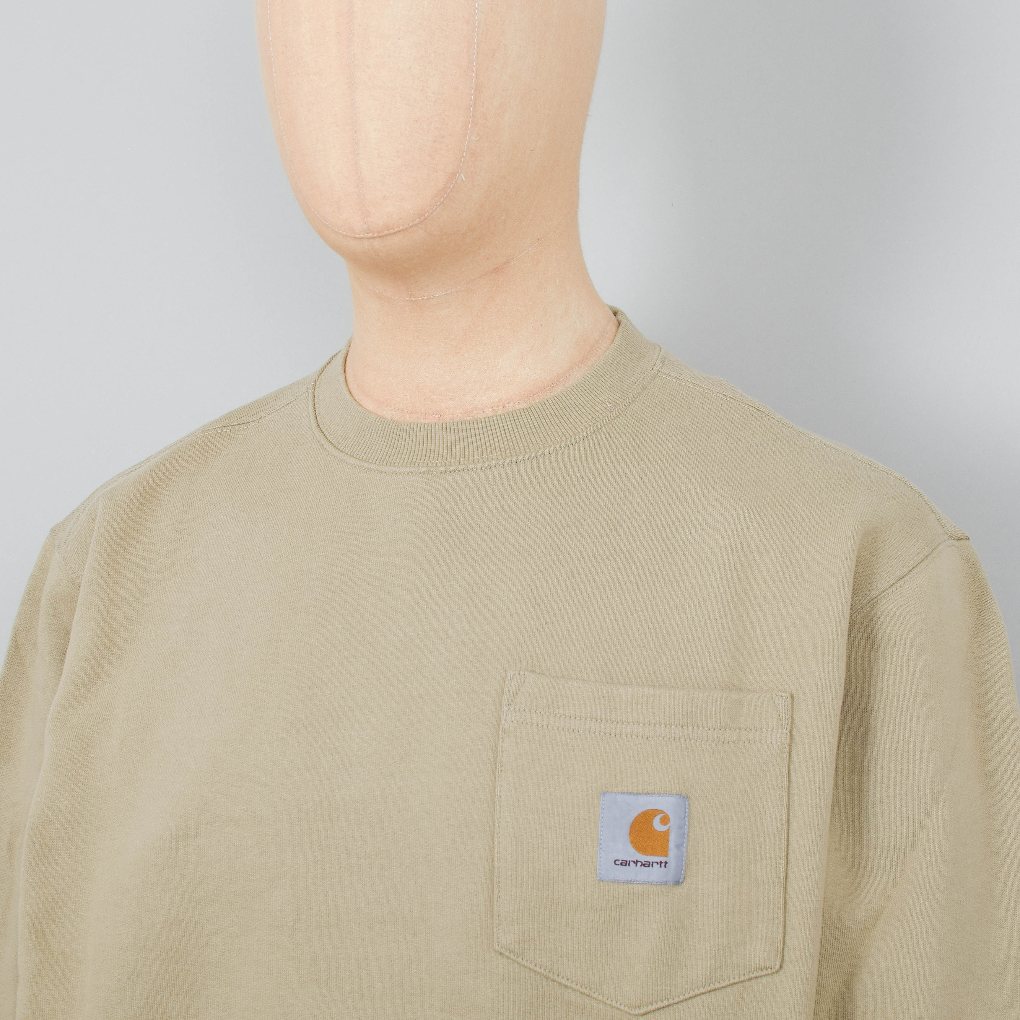 Carhartt WIP Pocket Sweat - Ammonite - Image 2