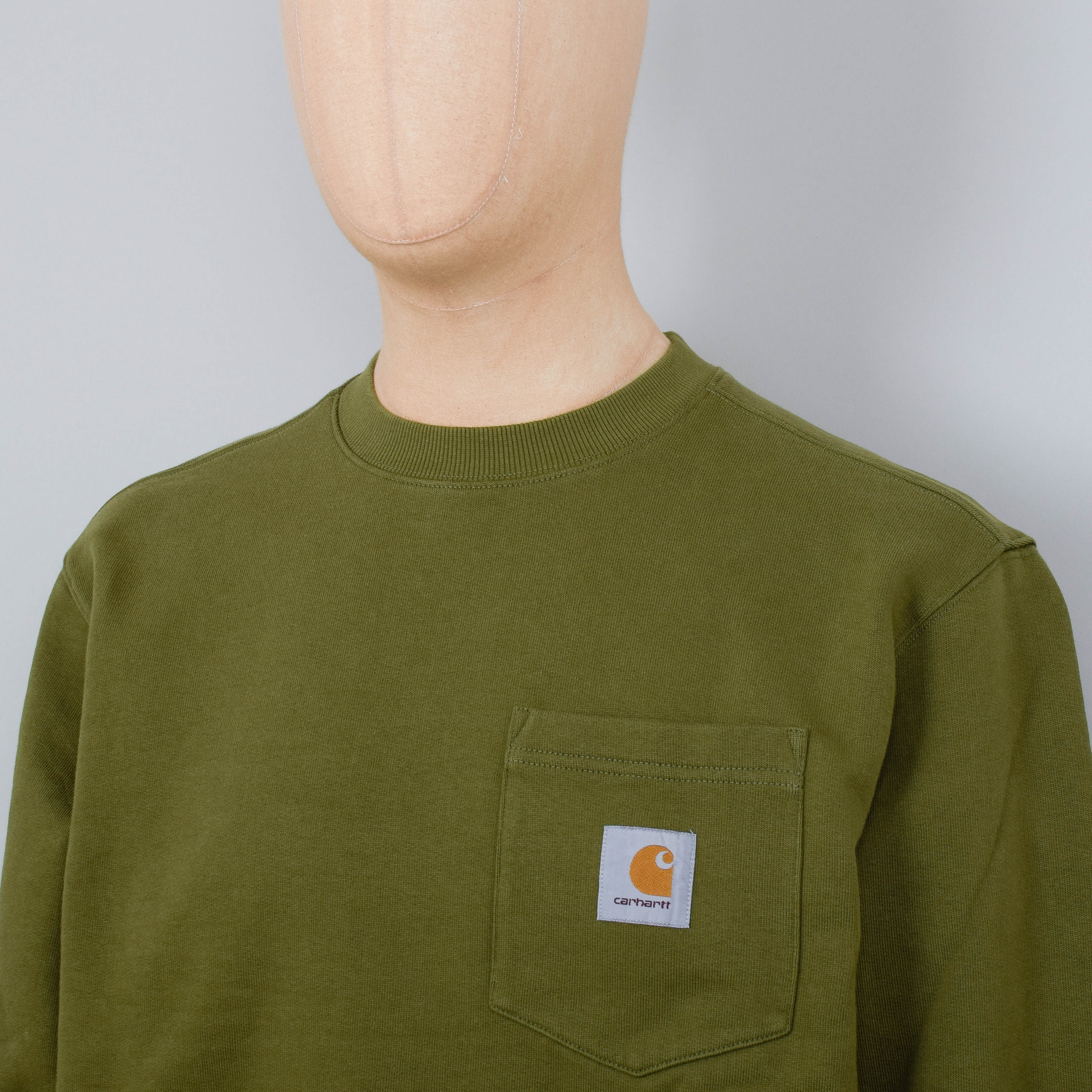 Carhartt WIP Pocket Sweat - Kiwi - Image 2