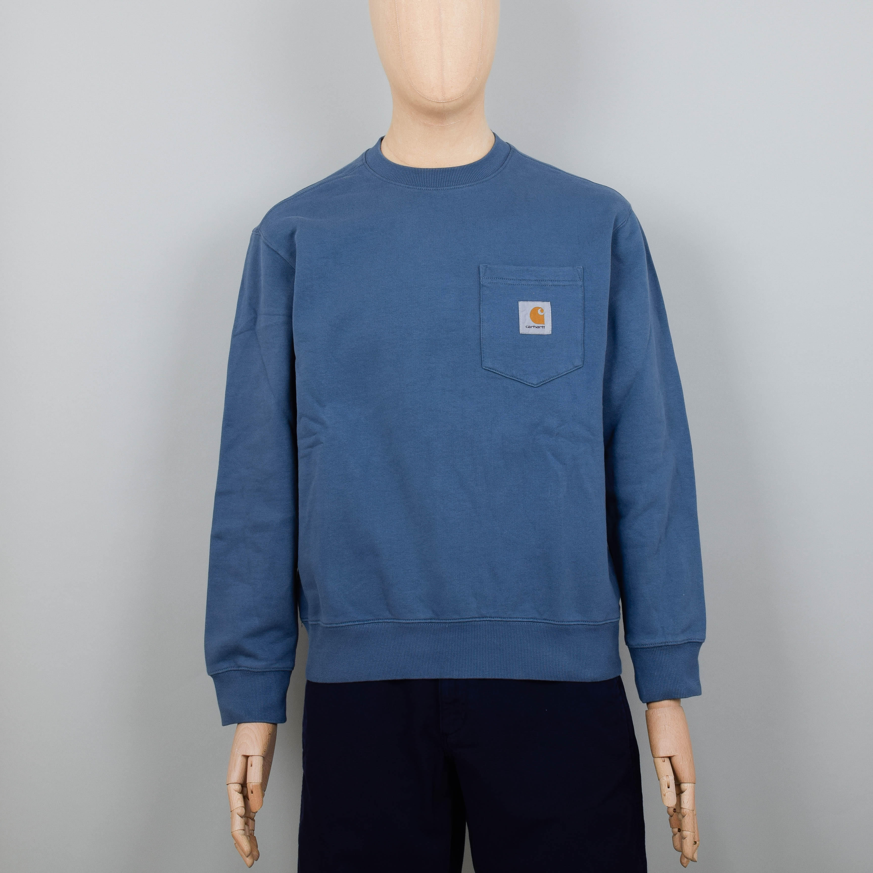 Carhartt WIP Pocket Sweat - Storm Blue