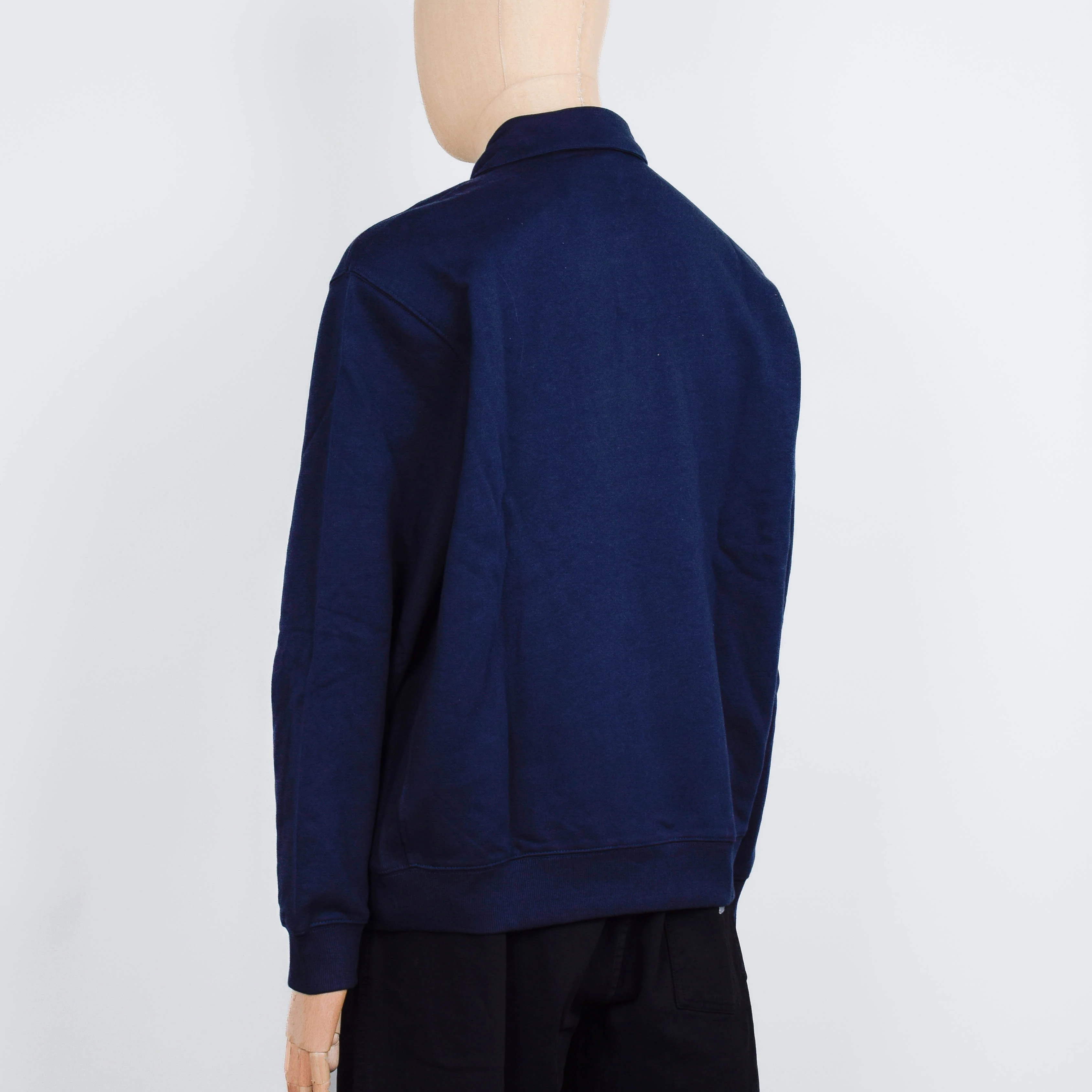 Carhartt WIP Polo Sweatshirt - Deep Night - Image 3