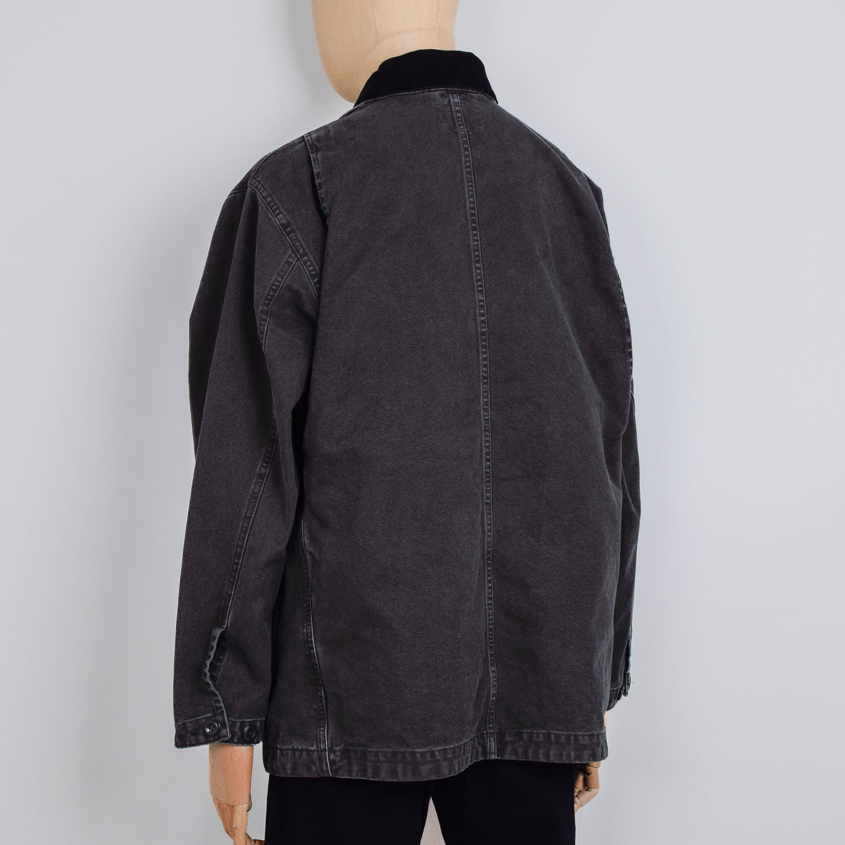 Carhartt WIP Prescott coat - oxide green/ black garment dyed - Image 3