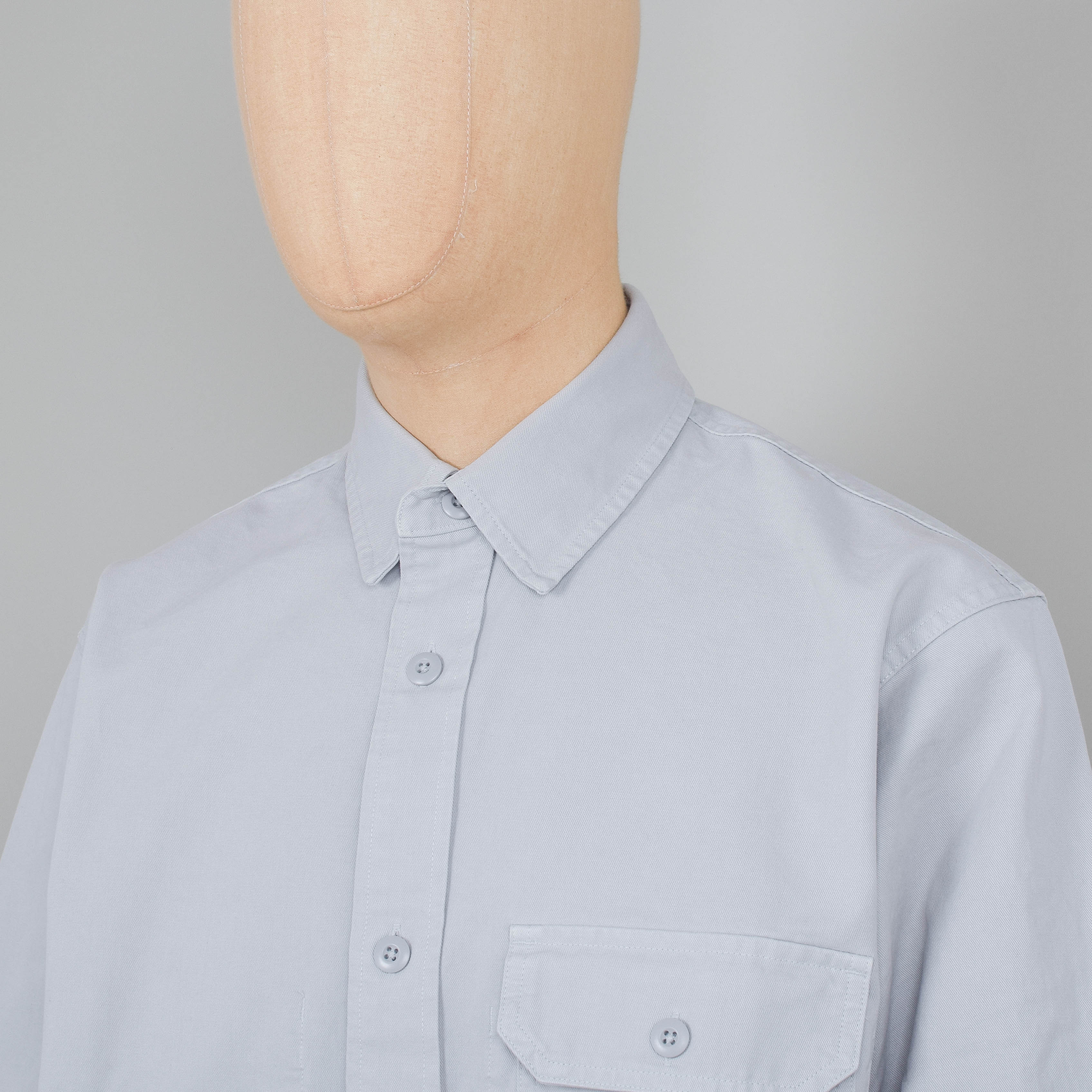 Carhartt WIP Reno Shirt Jac - Sonic Silver - Image 2